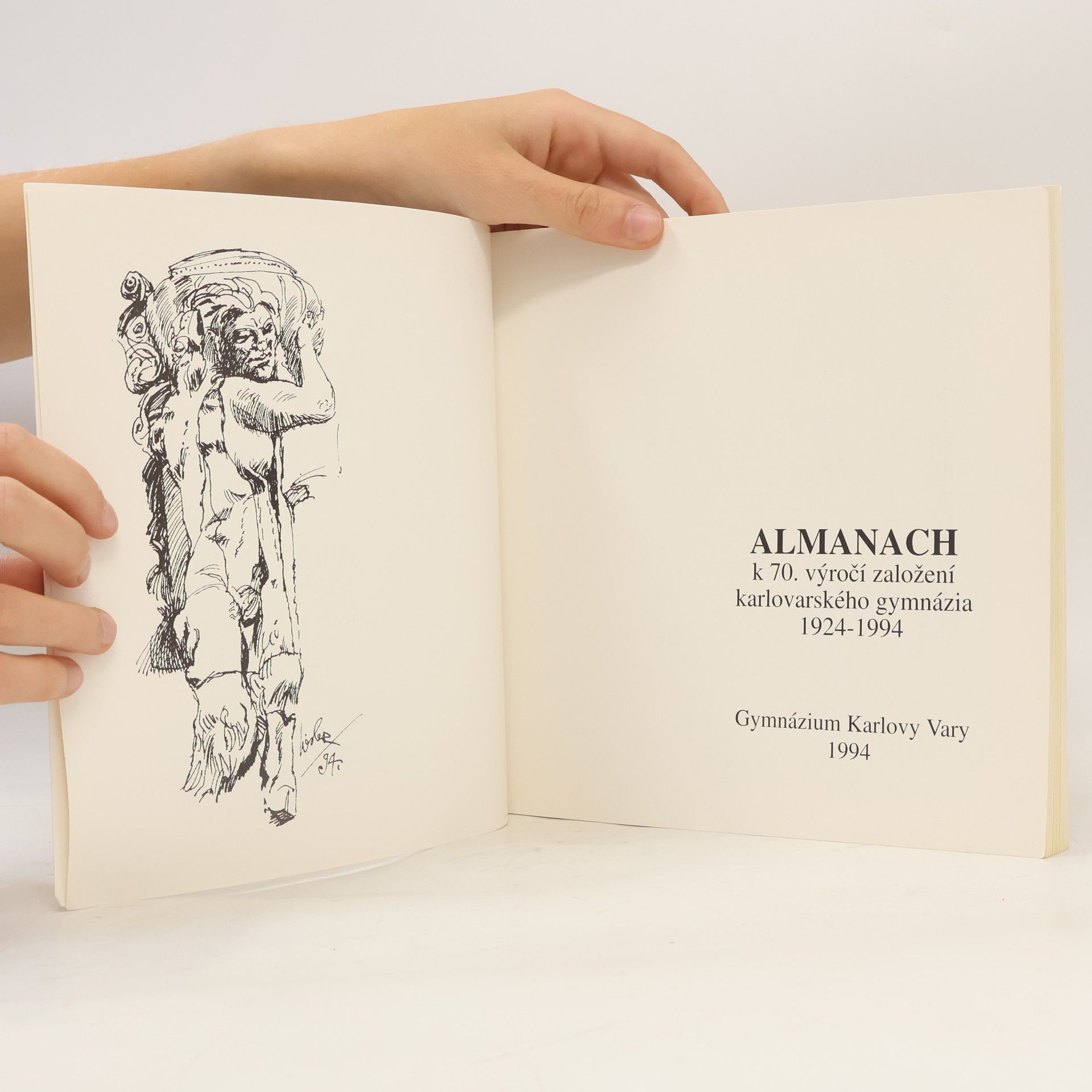 kolektiv Almanach k 70. výročí založení karlovarského gymnázia