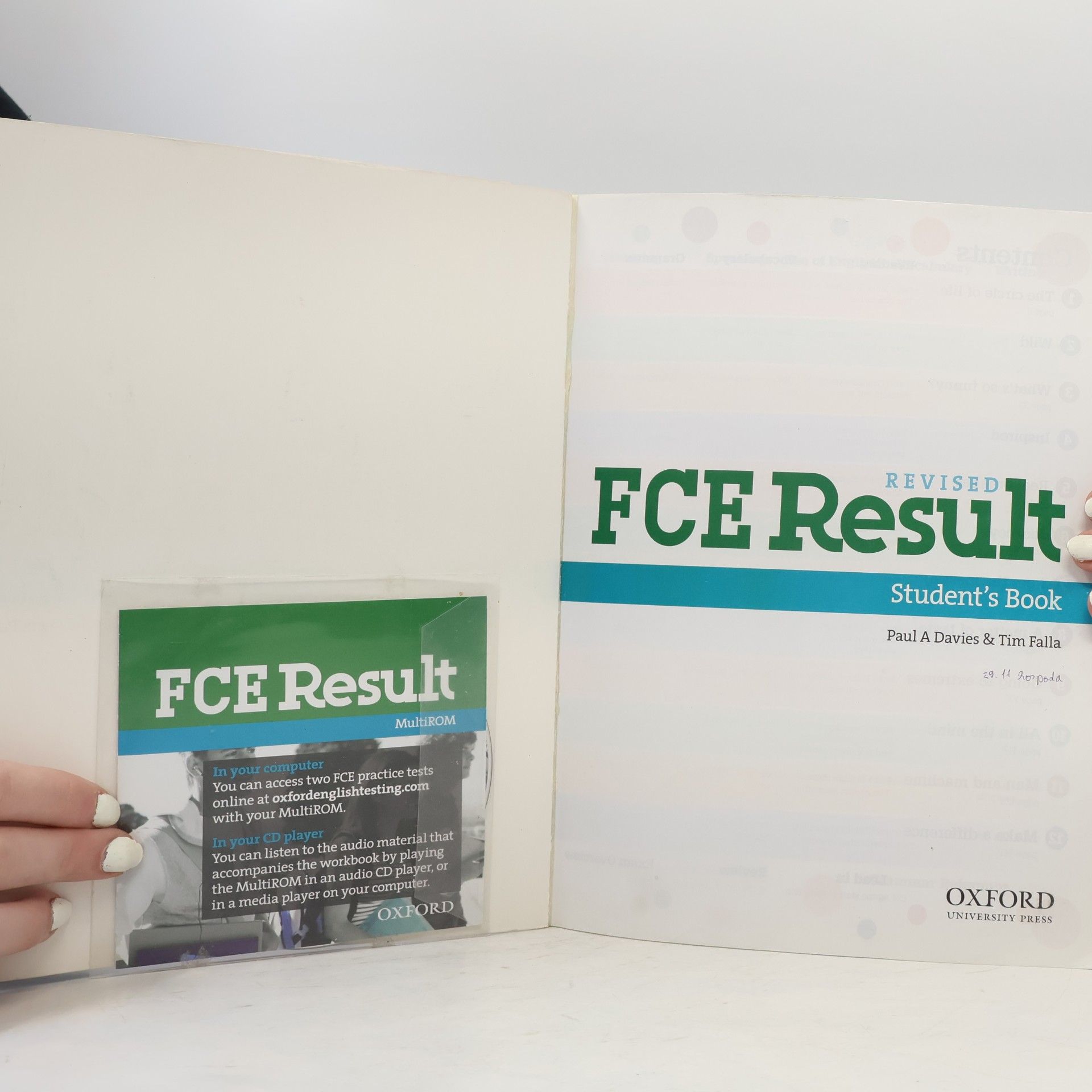 Paul A. Davies Revised FCE result : student's book