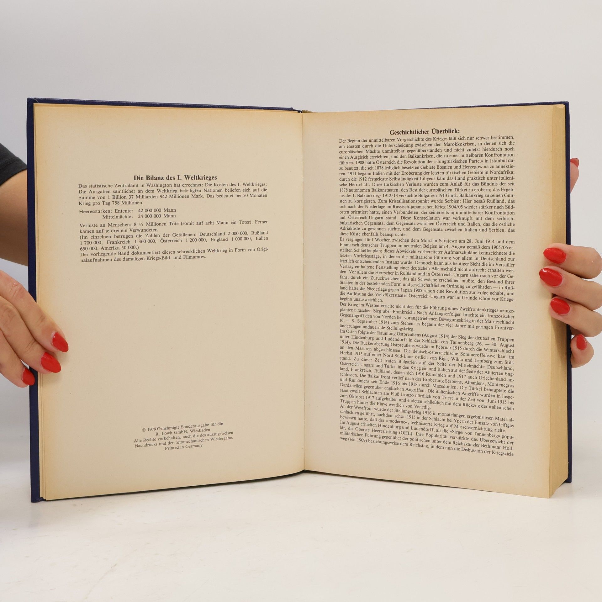 Various authors Der Weltkrieg im Bild