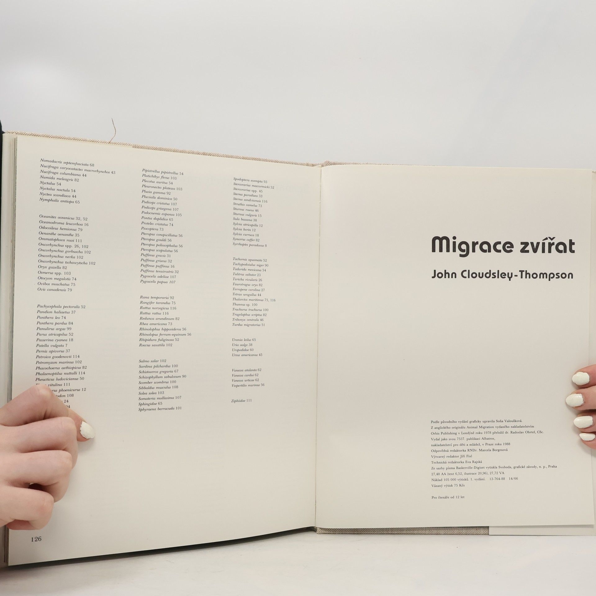 John Cloudsley Thompson Migrace zvířat