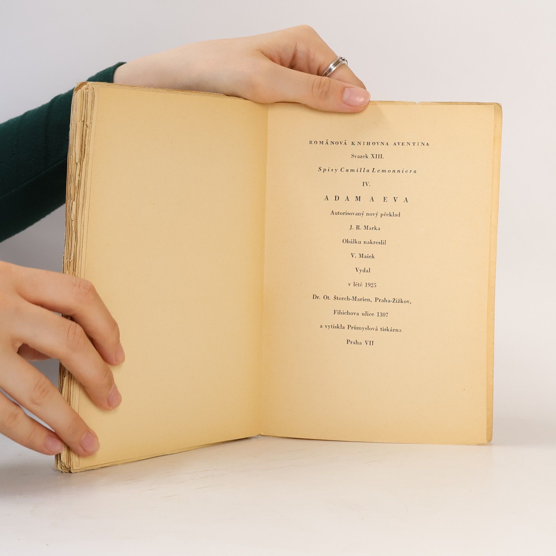 Camille Lemonnier Adam a Eva