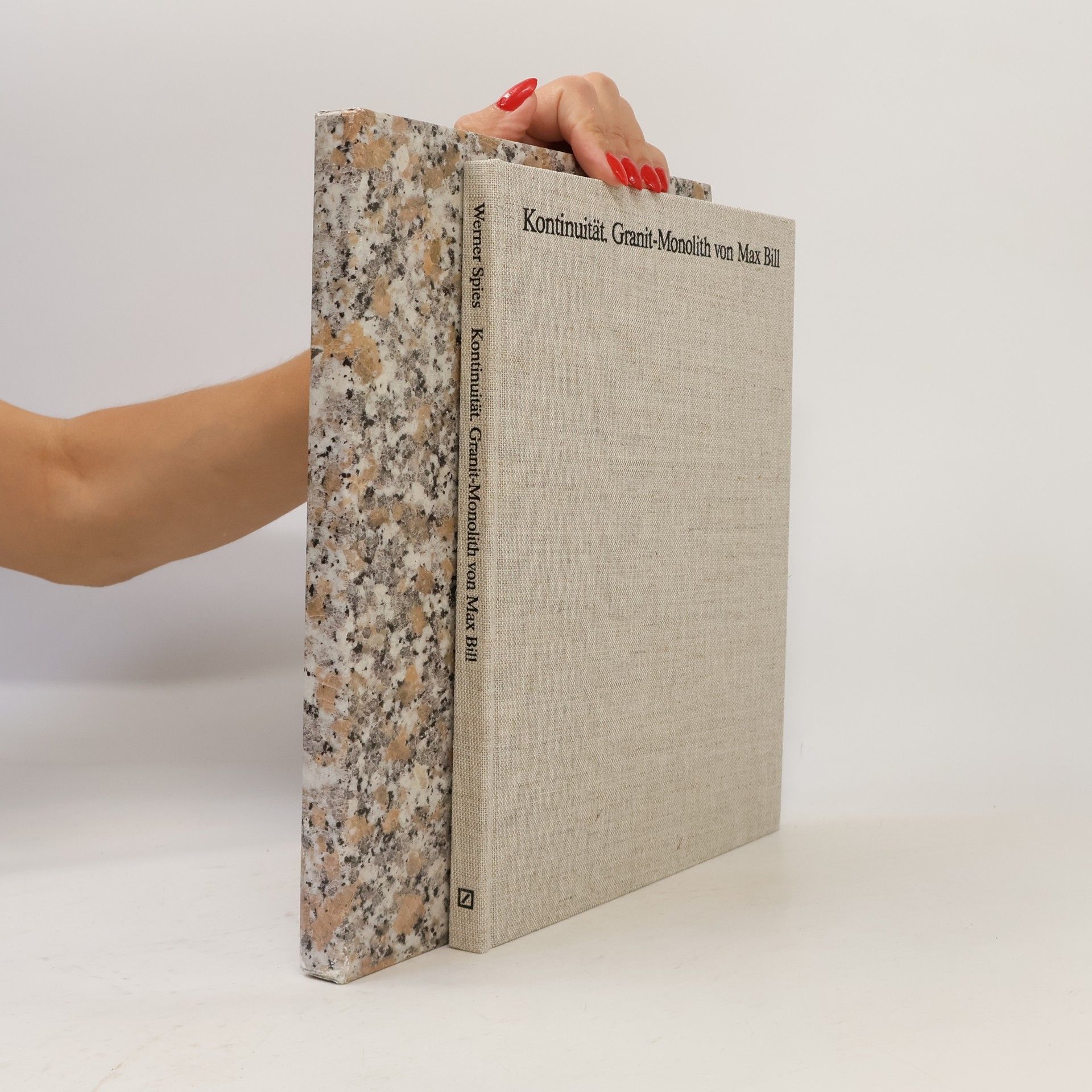 Werner Spies Kontinuität. Granit-Monolith von Max Bill