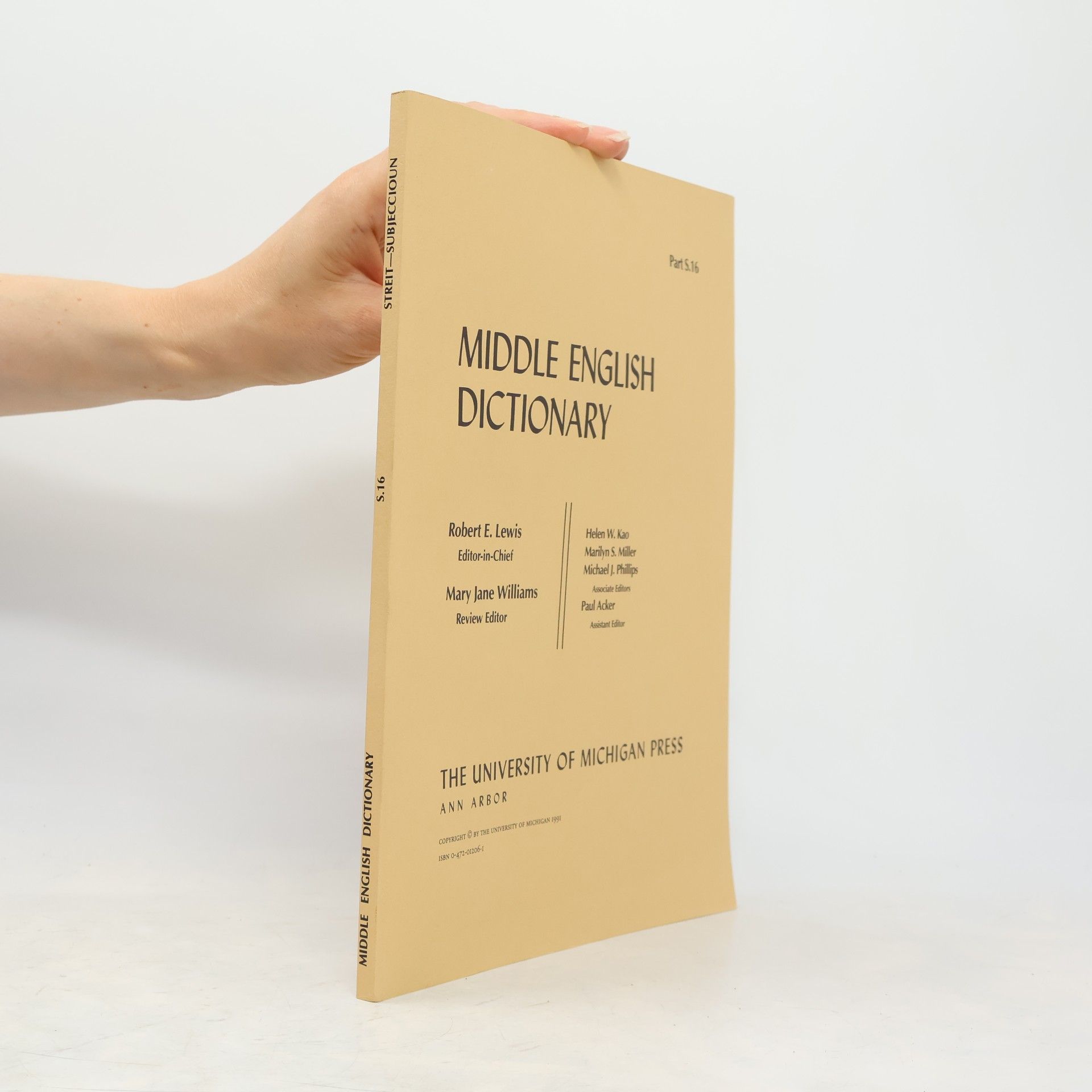 Paul Acker Middle English Dictionary