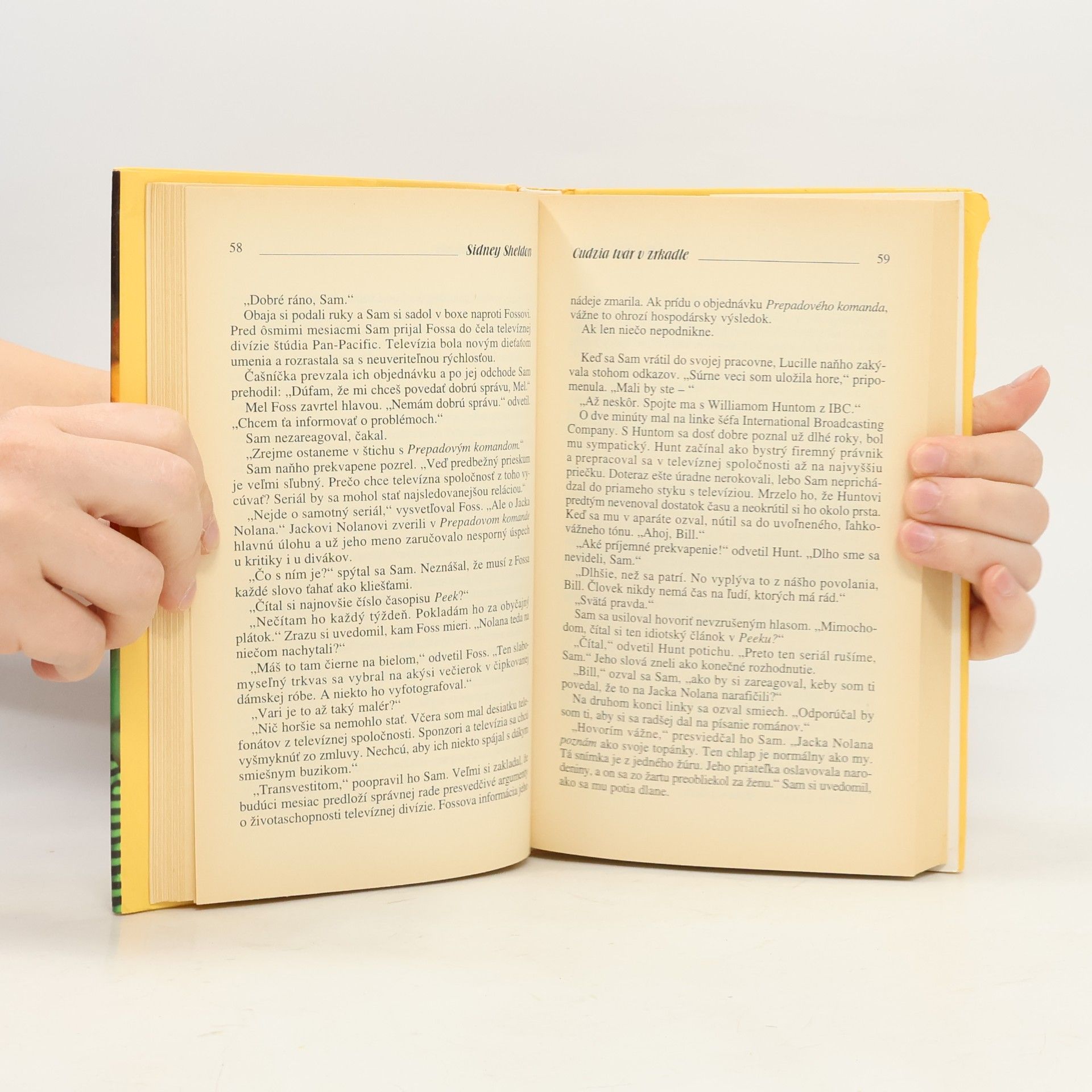Sidney Sheldon Cudzia tvár v zrkadle