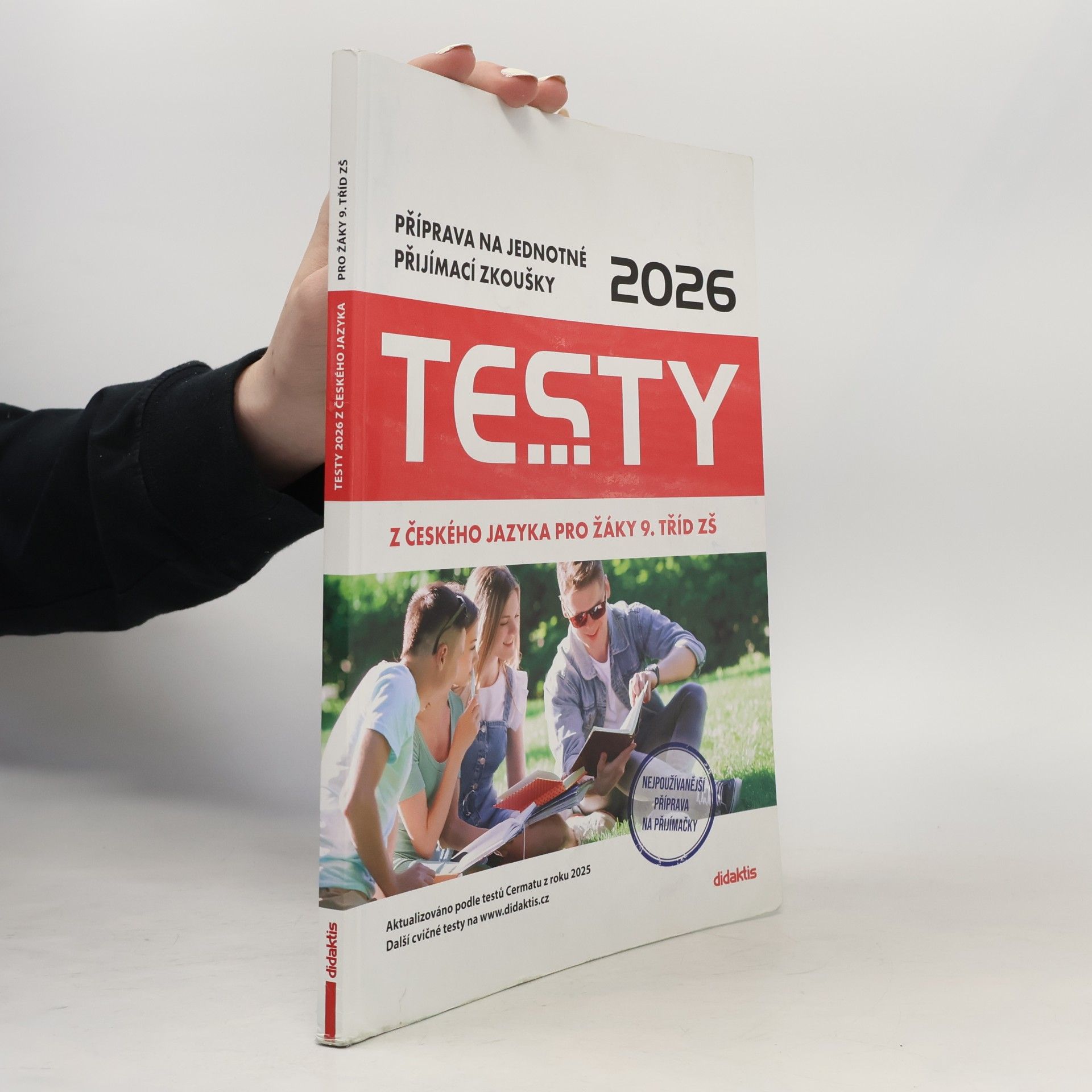 Kolektív autorov Testy 2026 z českého jazyka pro žáky 9. tříd ZŠ