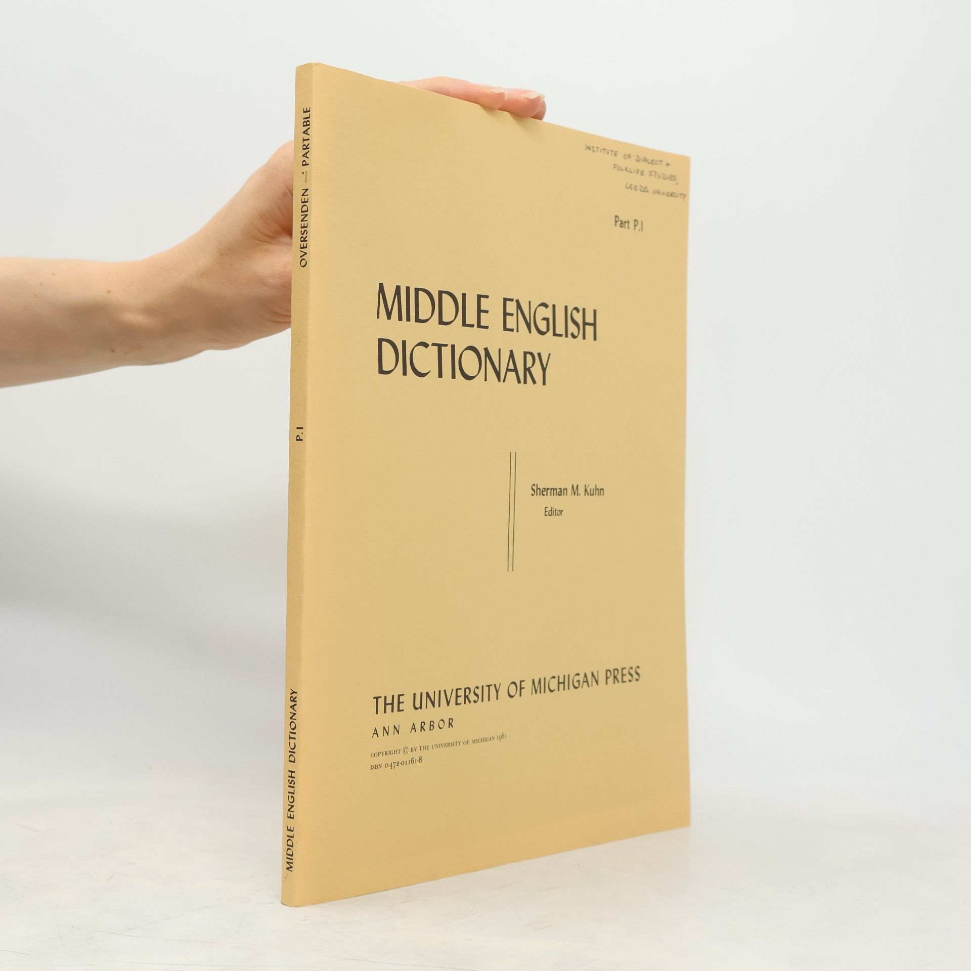 Middle English Dictionary