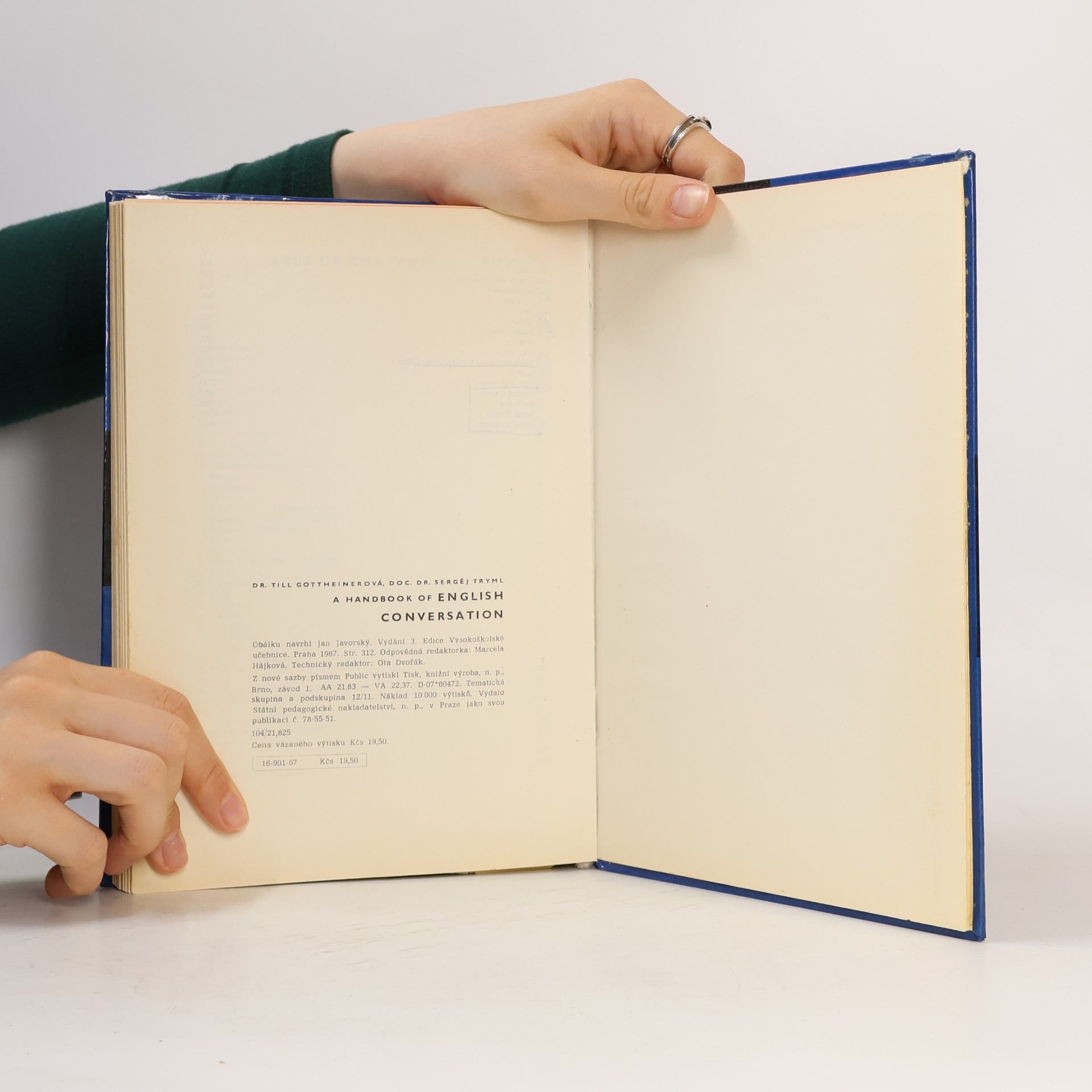 Till Gottheiner A Handbook of English Conversation