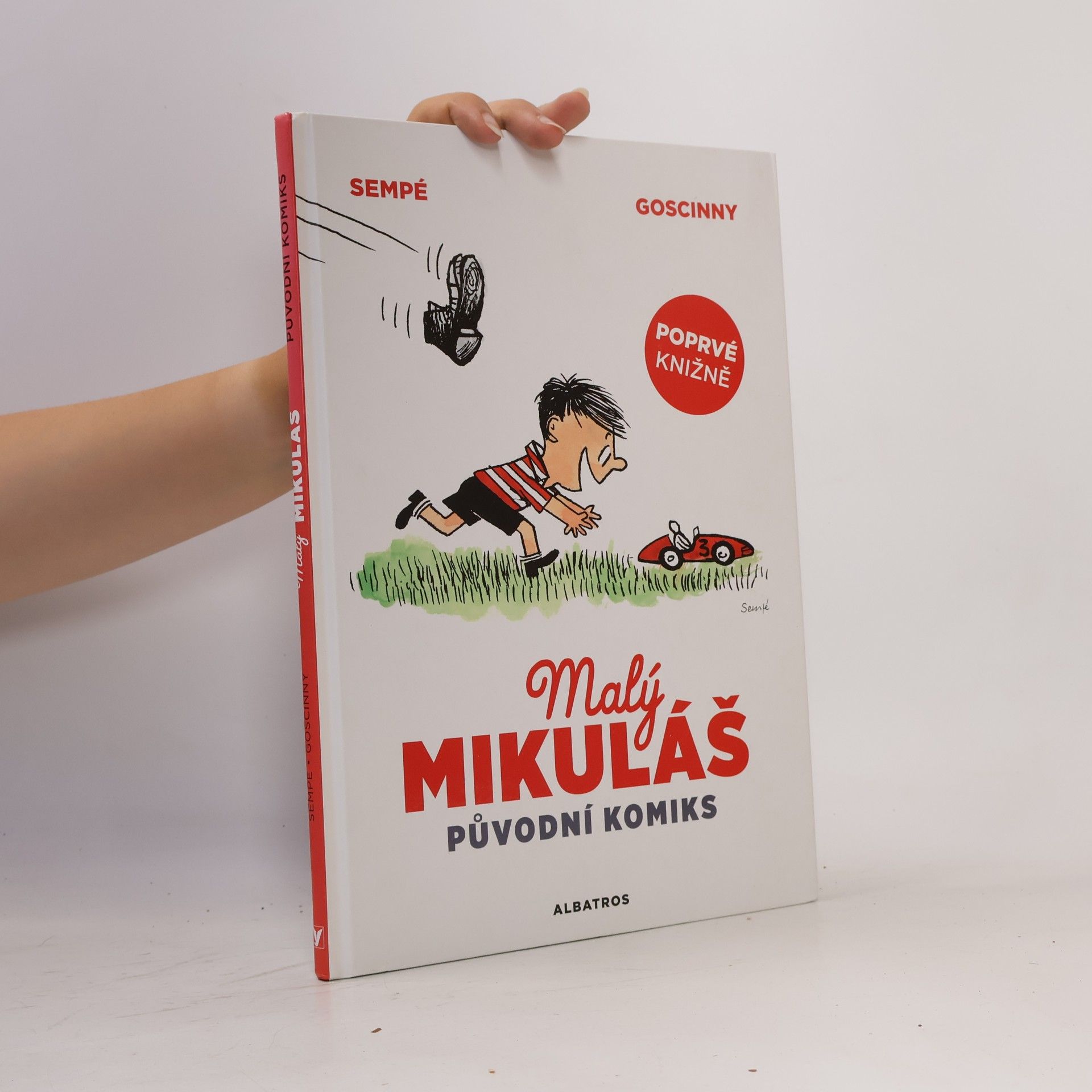 Jean-Jacques Sempé Malý Mikuláš : původní komiks