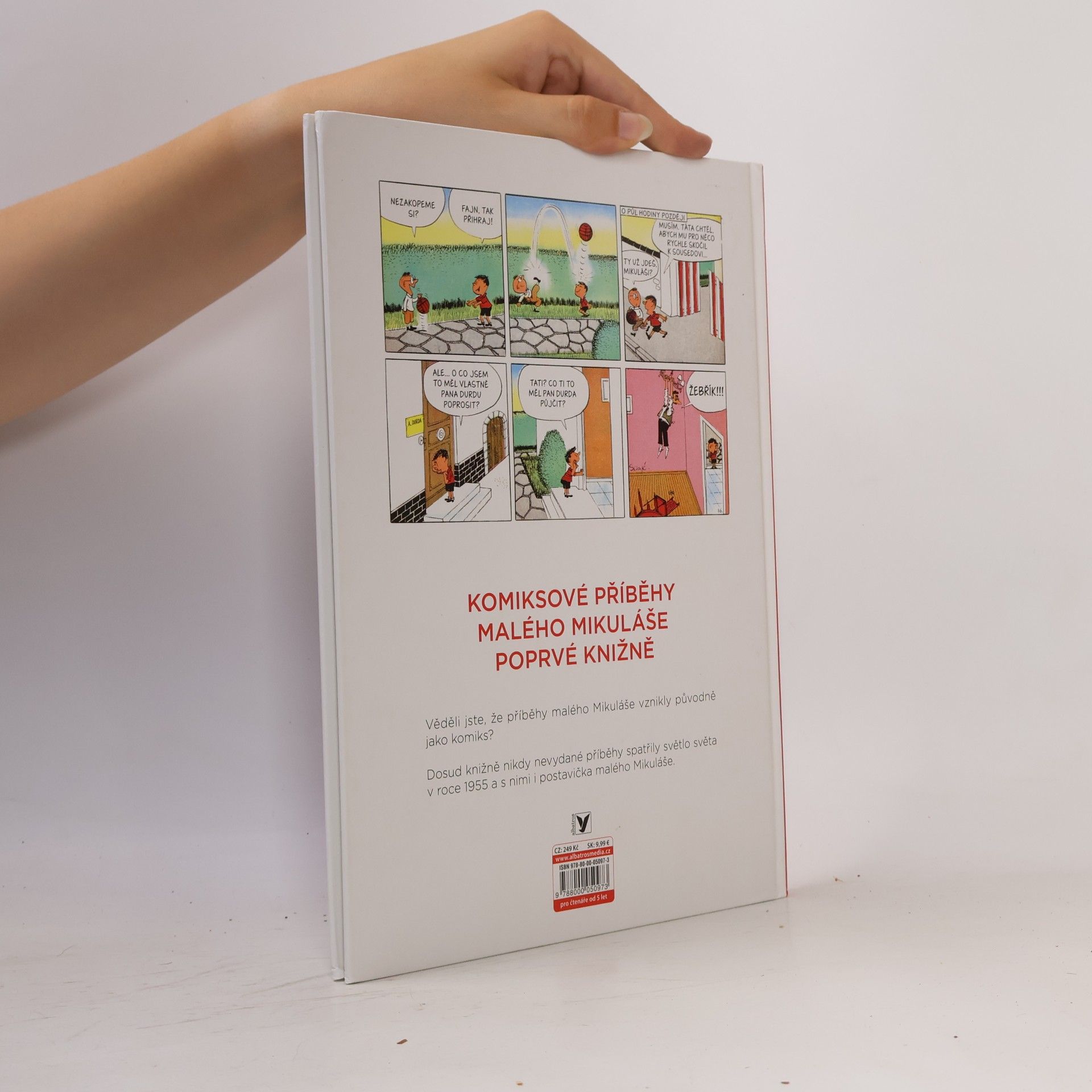 Jean-Jacques Sempé Malý Mikuláš : původní komiks
