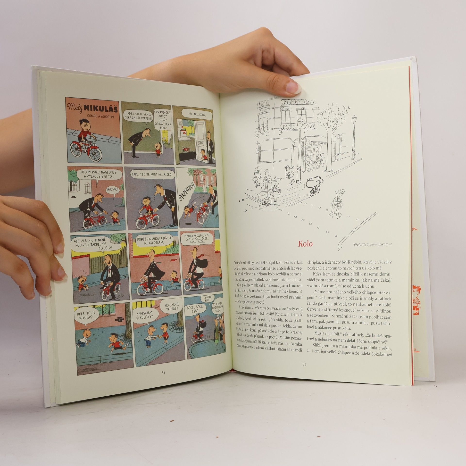 Jean-Jacques Sempé Malý Mikuláš : původní komiks