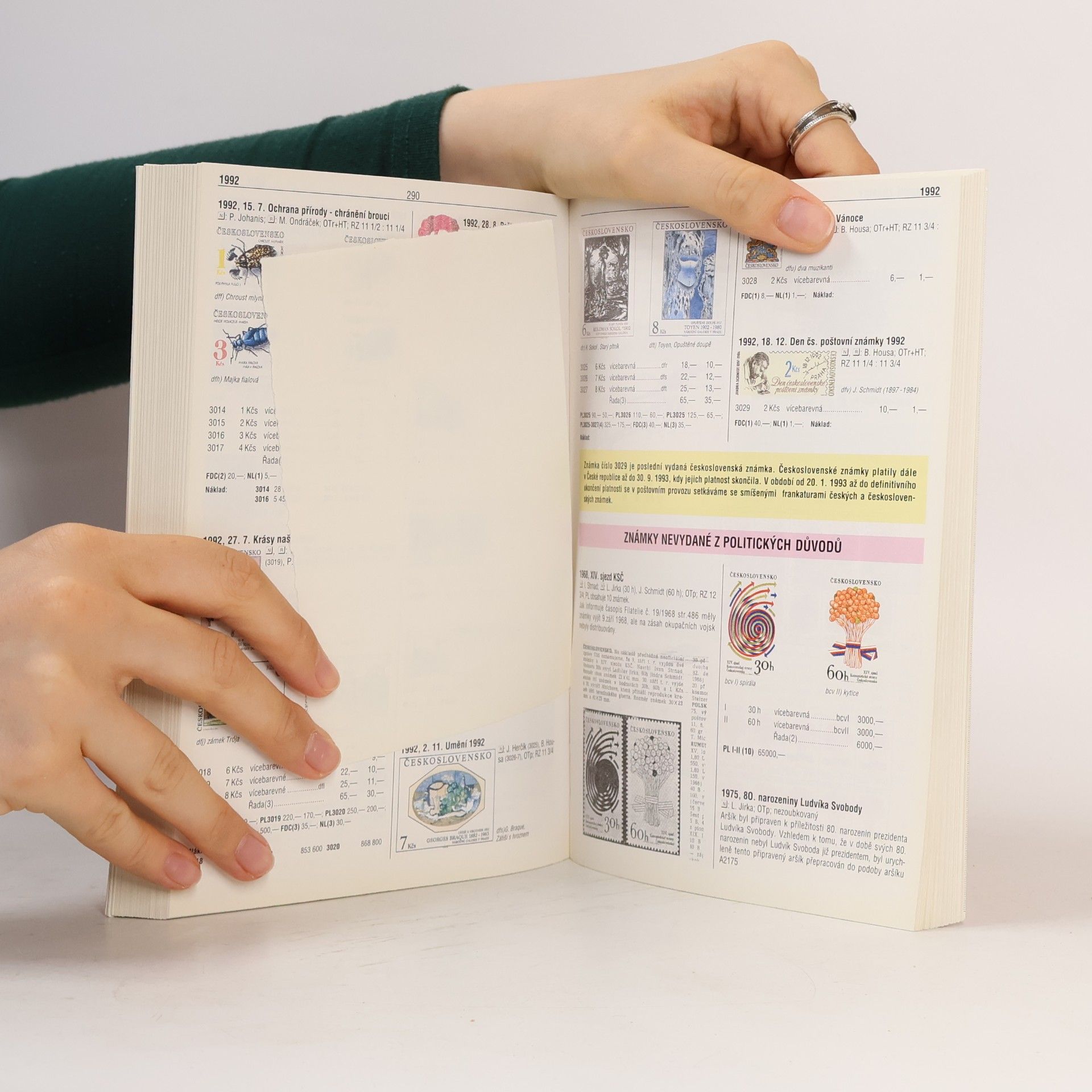 Auteurscollectief Katalog. Československo 1918-1992. Česká republika 1993-1996. Slovenská republika 1993-1996