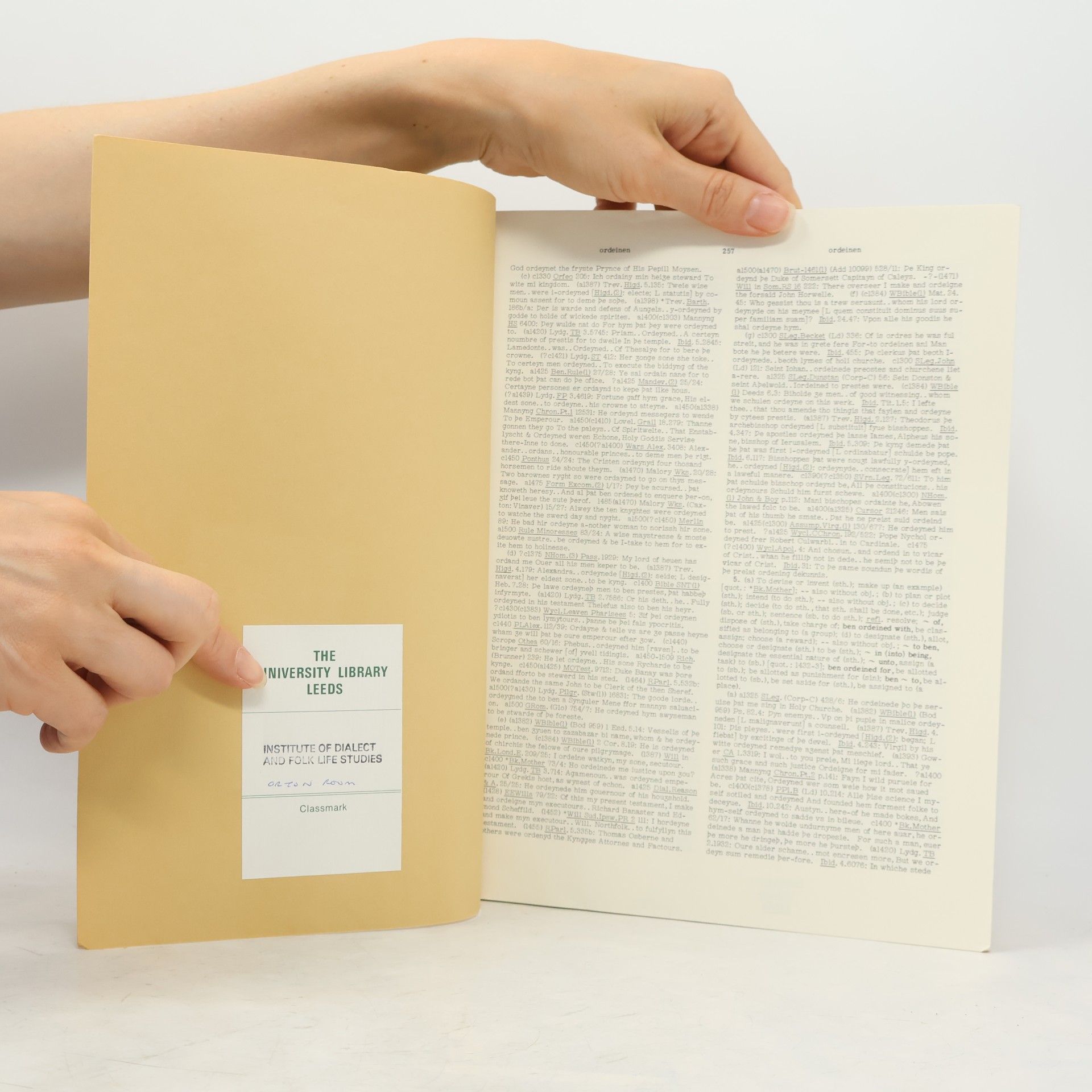 Hans Kurath Middle English Dictionary