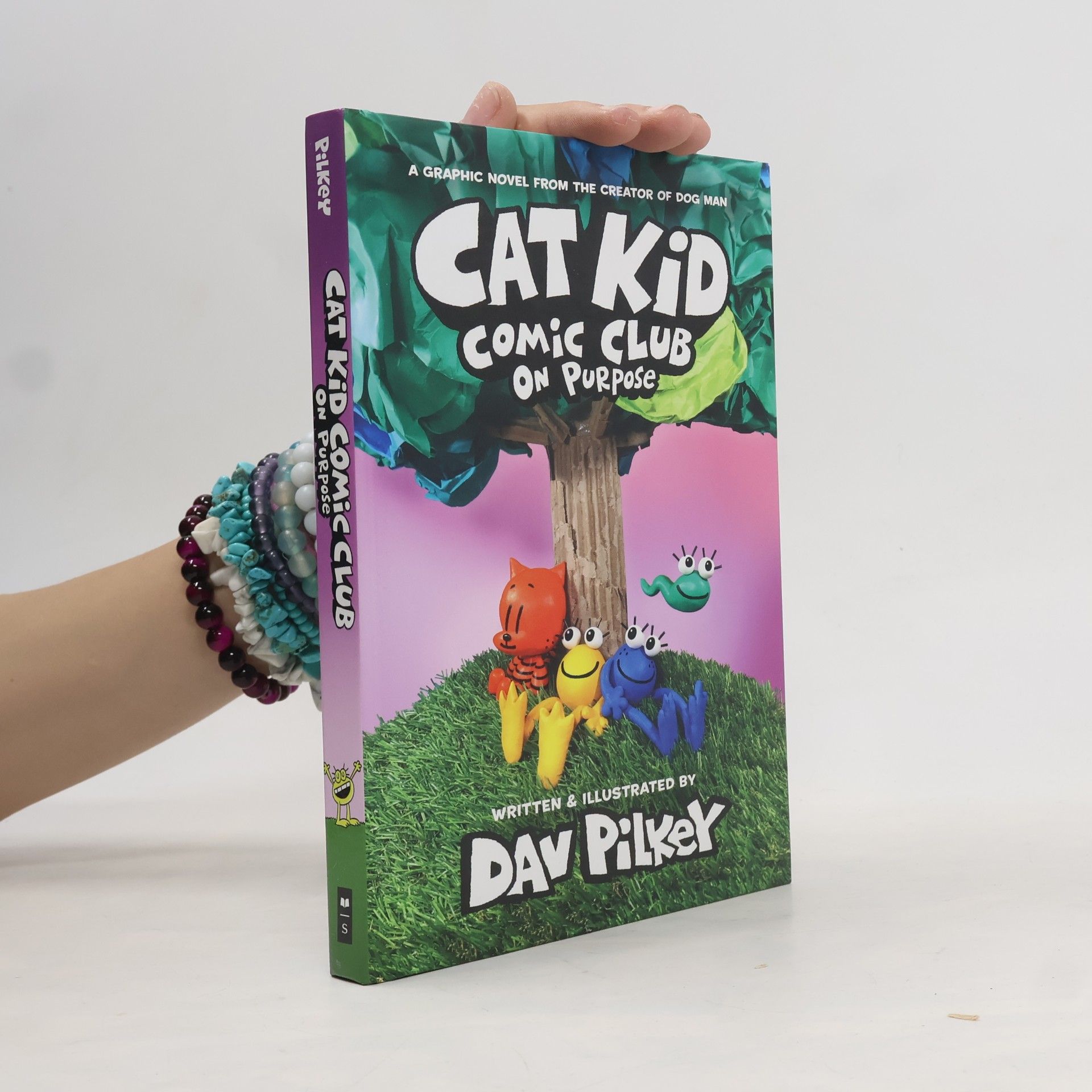 Dav Pilkey Cat Kid Comic Club: On Purpose: A Graphic Novel (Cat Kid Comic Club #3): From the Creator of Dog Man