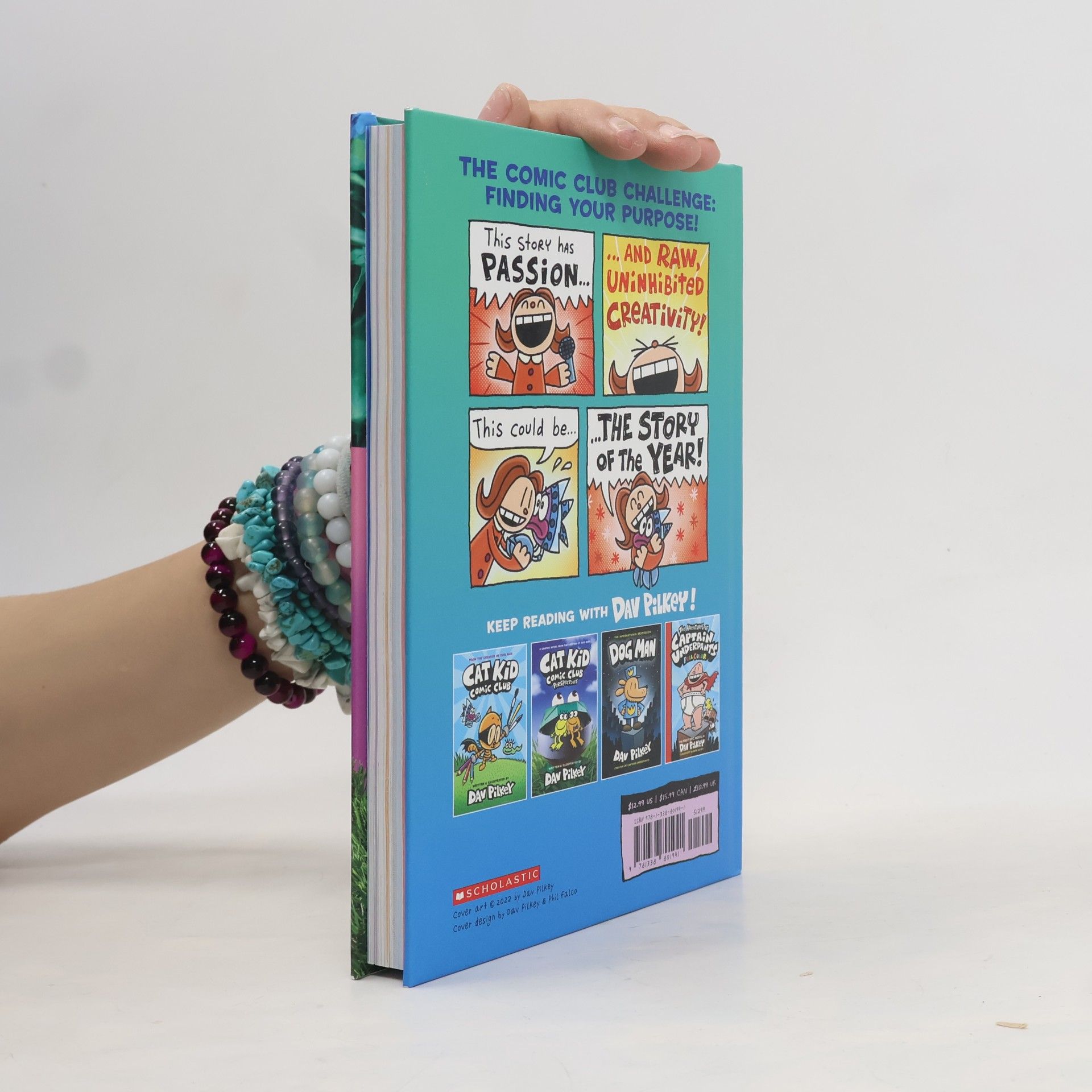 Dav Pilkey Cat Kid Comic Club: On Purpose: A Graphic Novel (Cat Kid Comic Club #3): From the Creator of Dog Man