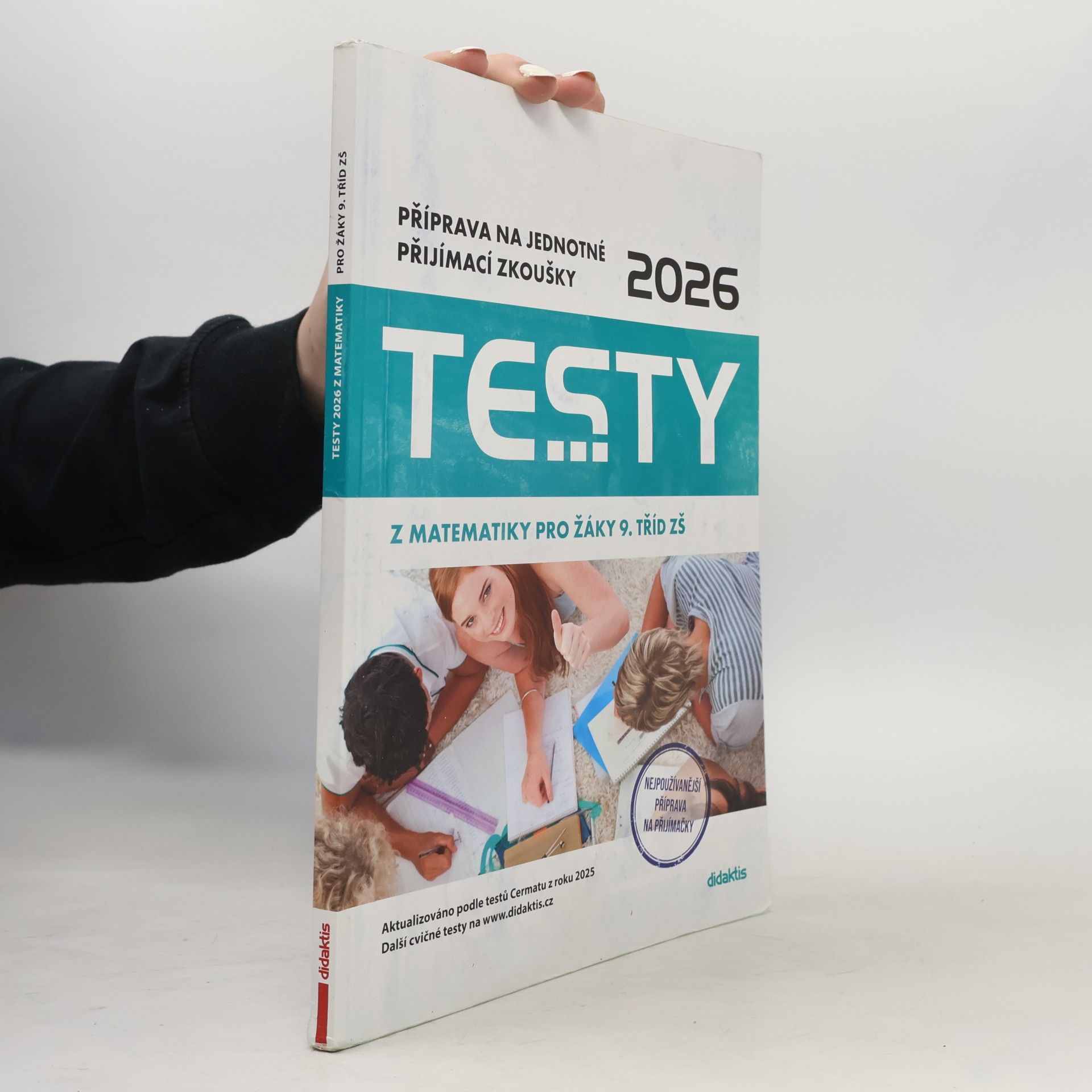 Kolektiv autorů Testy 2026 z matematiky pro žáky 9. tříd ZŠ : příprava na jednotné přijímací zkoušky