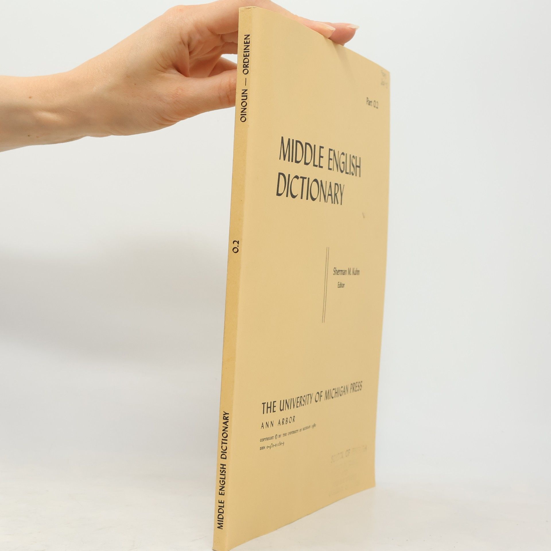 Middle English Dictionary