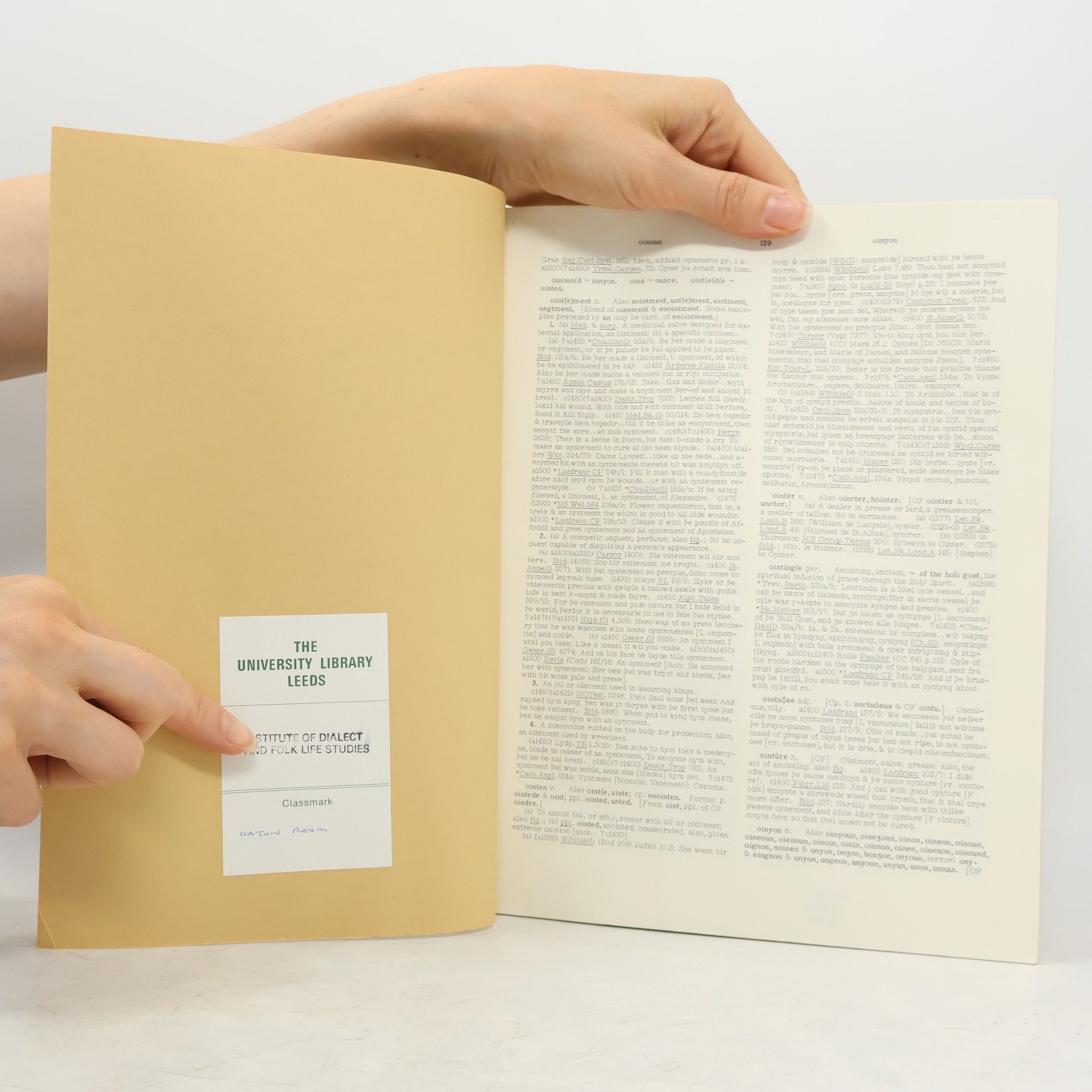 Sherman M. Kuhn Middle English Dictionary