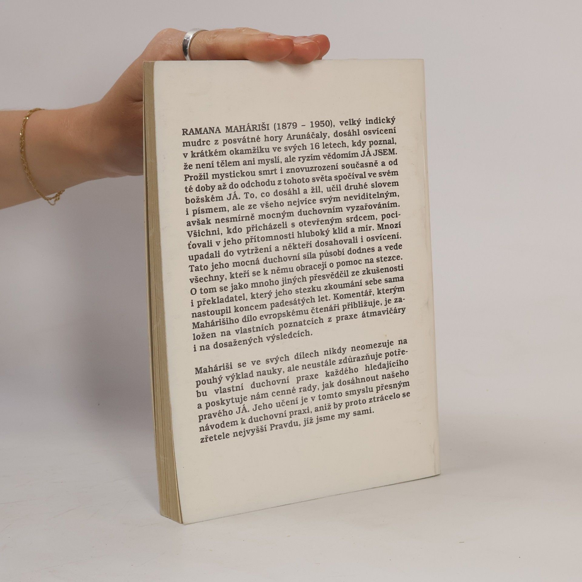 Ramana Maharshi Kdo jsem já a další díla