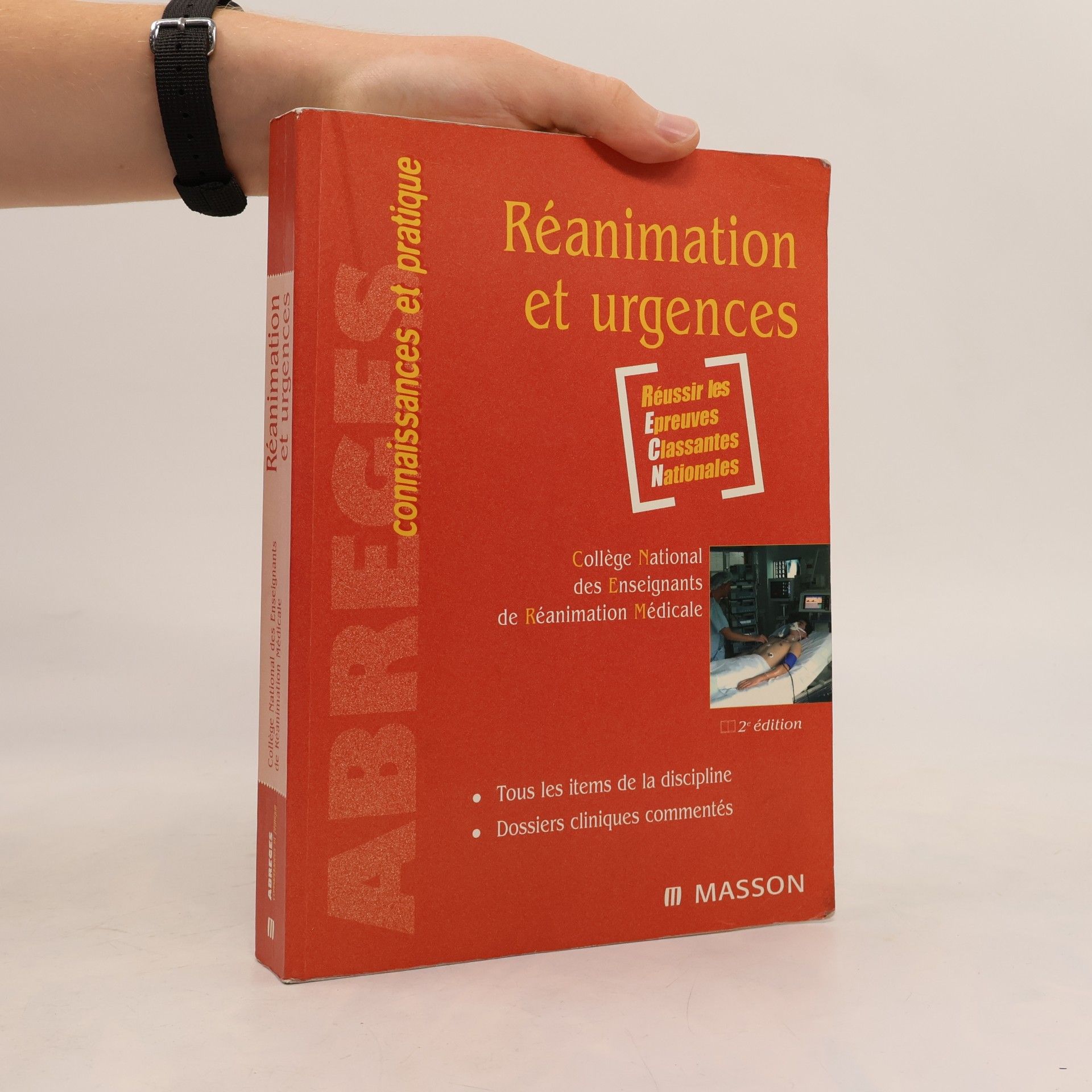 Collège National des Enseignants de Réanimation Médicale Réanimation et urgences