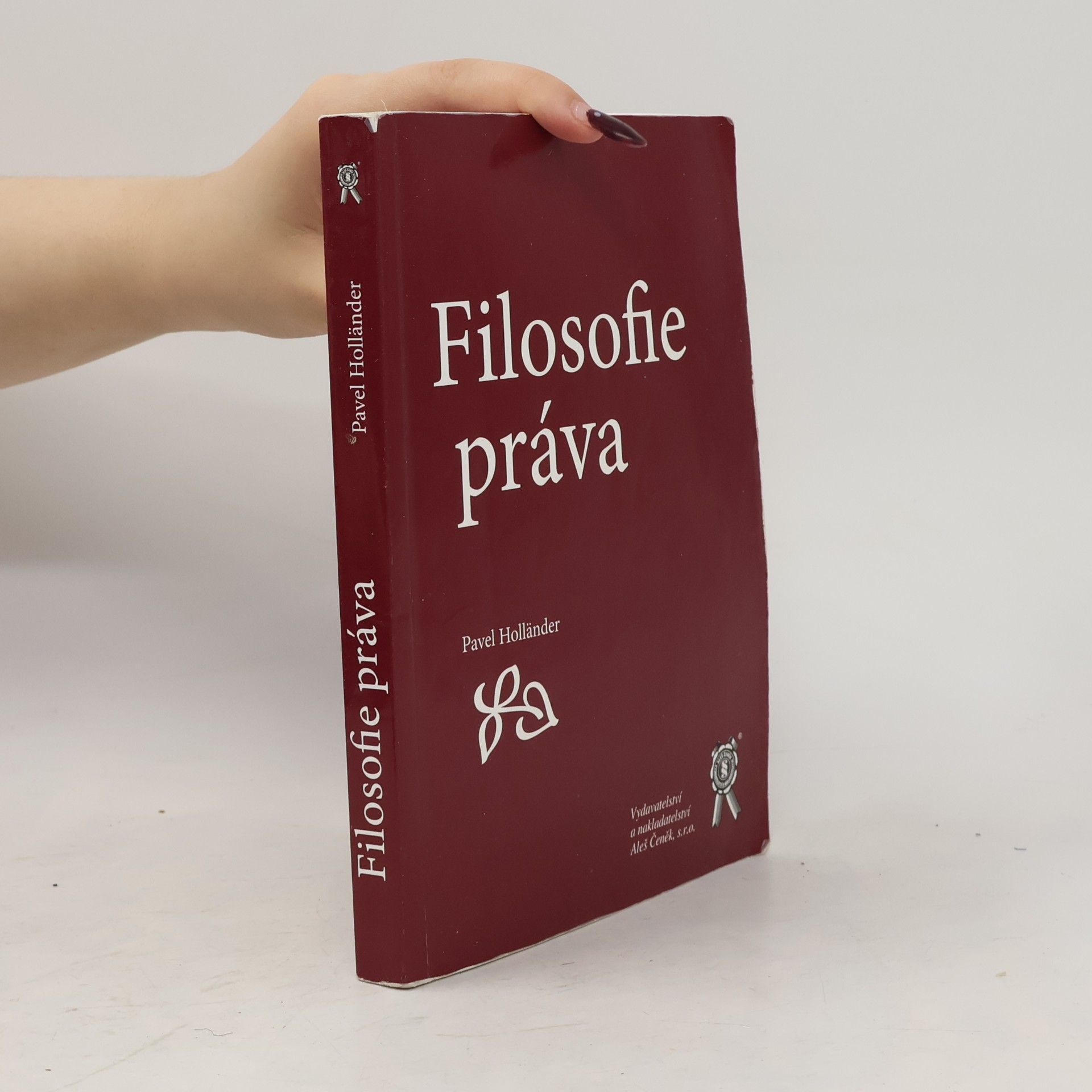 Pavel Holländer Filosofie práva