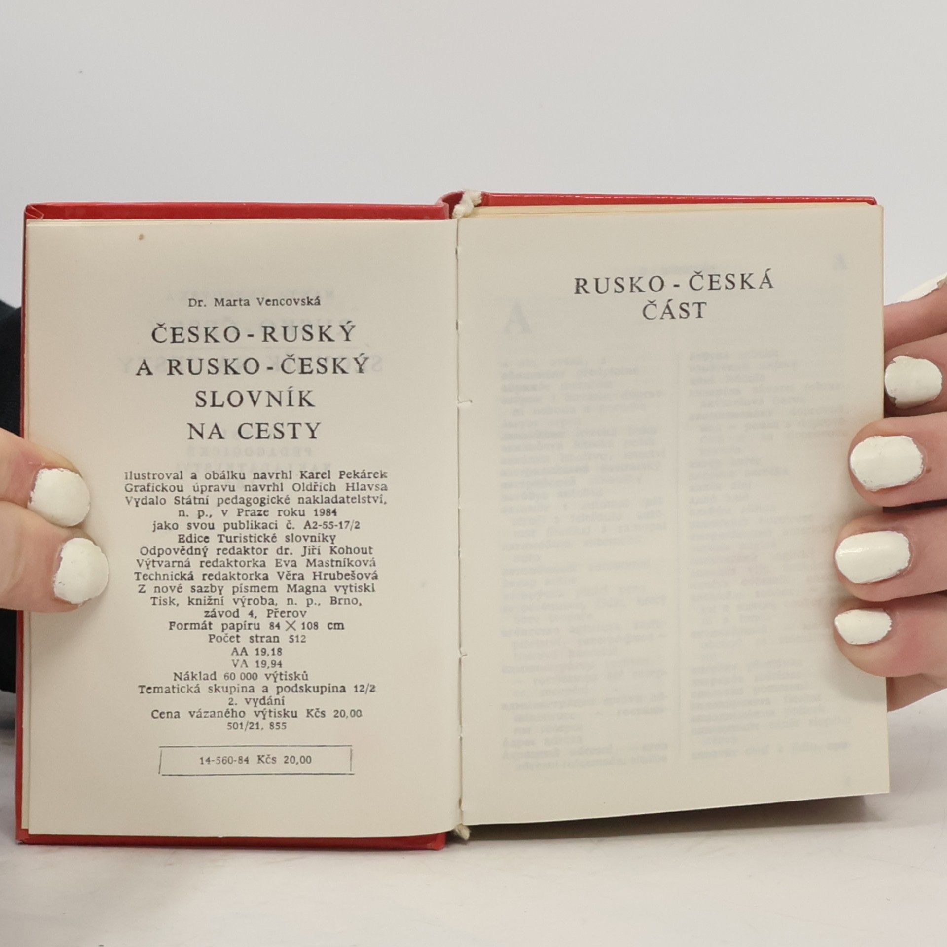 Marta Vencovská Rusko-český a česko-ruský slovník