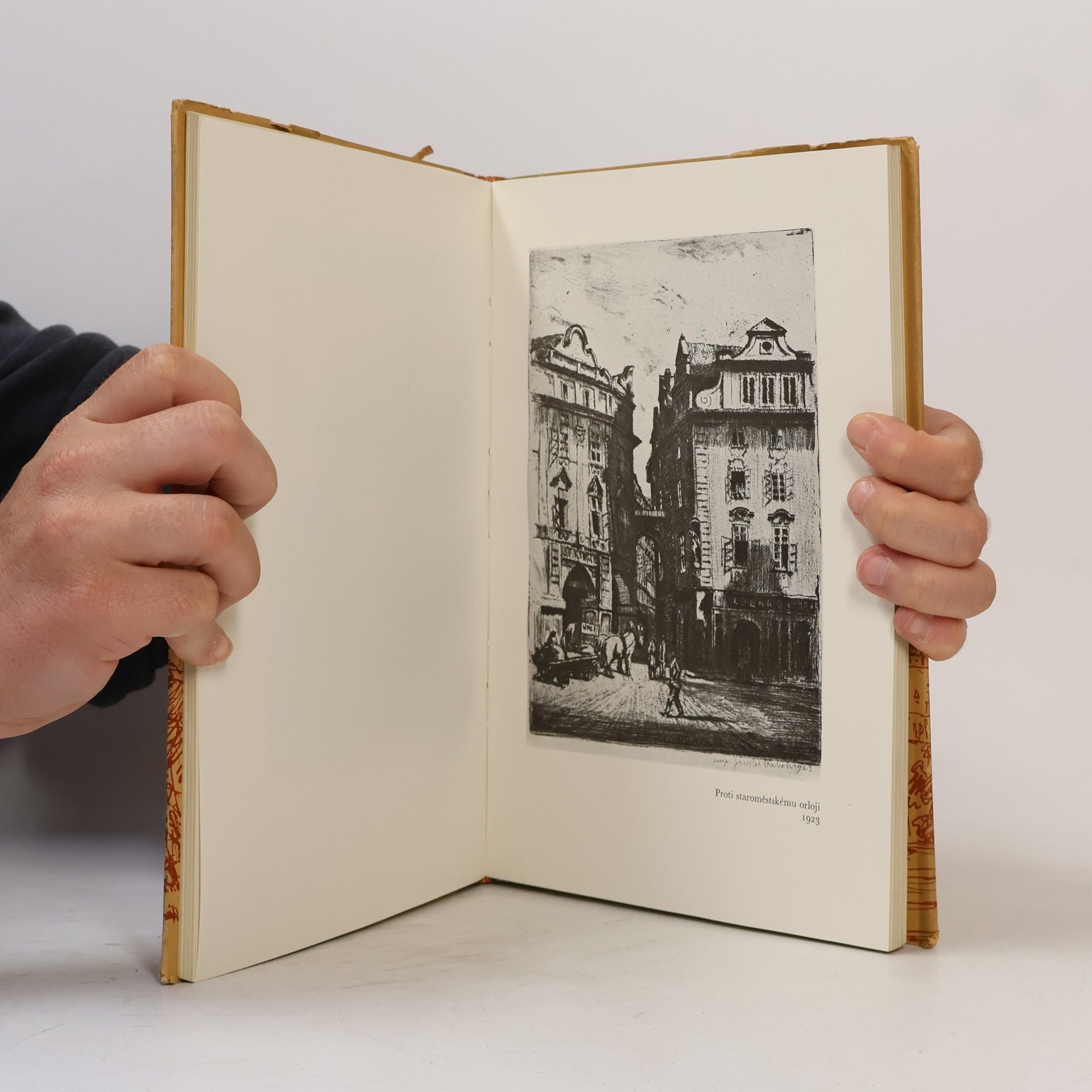 Jaroslav Skrbek Stará Praha v leptech Jaroslava Skrbka