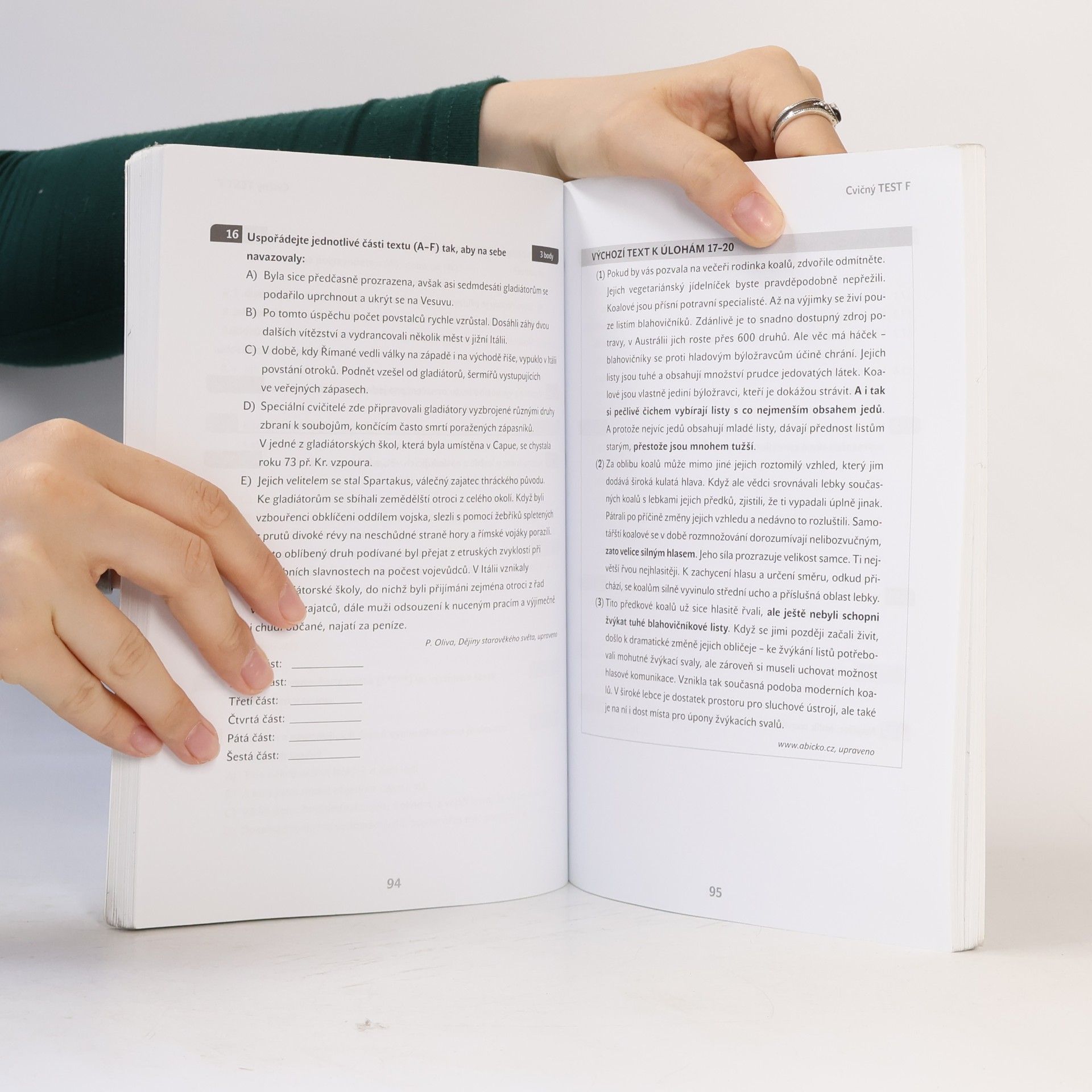 Gabriela Zelená Sittová Příprava na státní přijímací zkoušky na osmiletá gymnázia. Český jazyk a literatura + Záznamové archy
