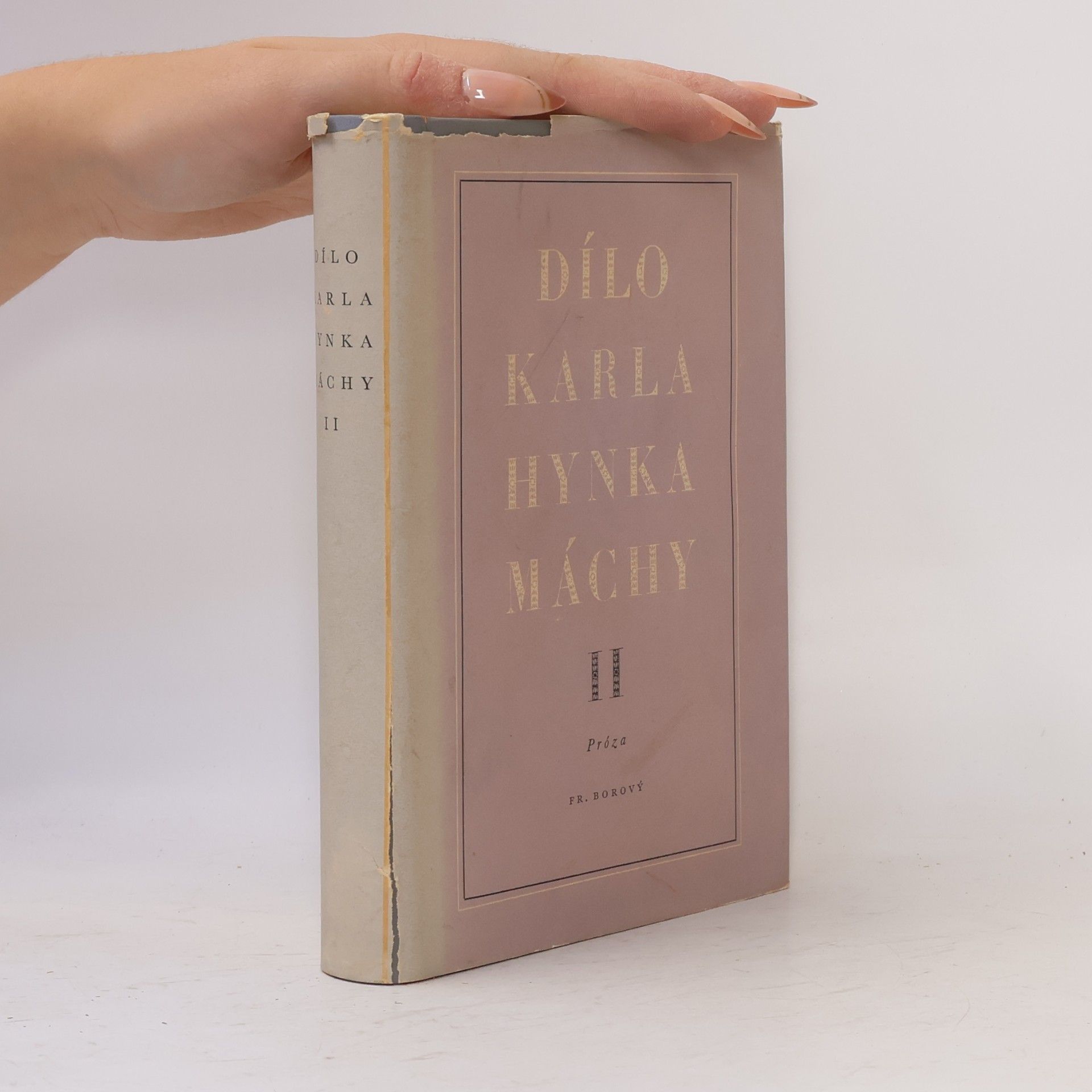 Karel Janský Dílo Karla Hynka Máchy II. Próza