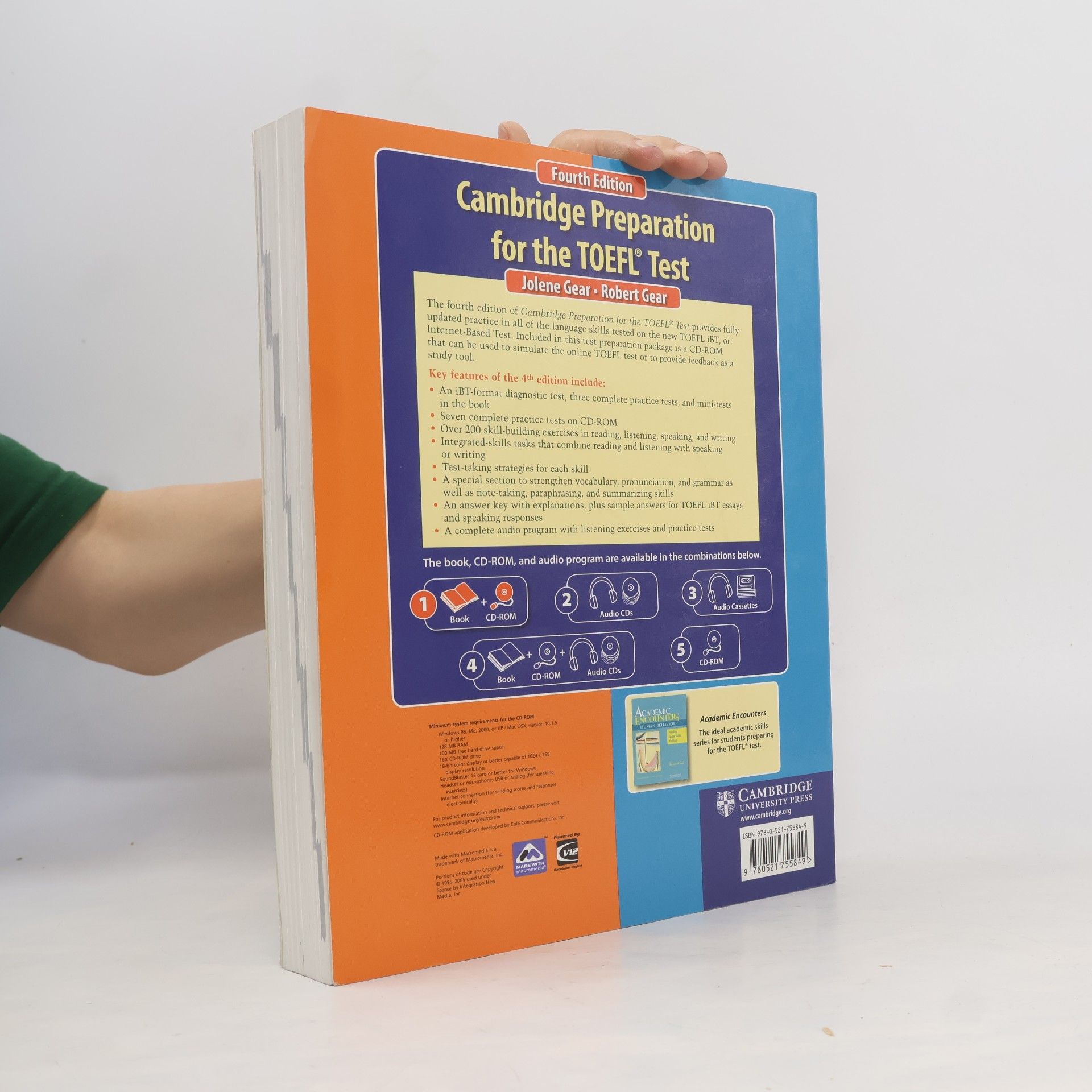 Jolene Gear Cambridge preparation for the TOEFL test