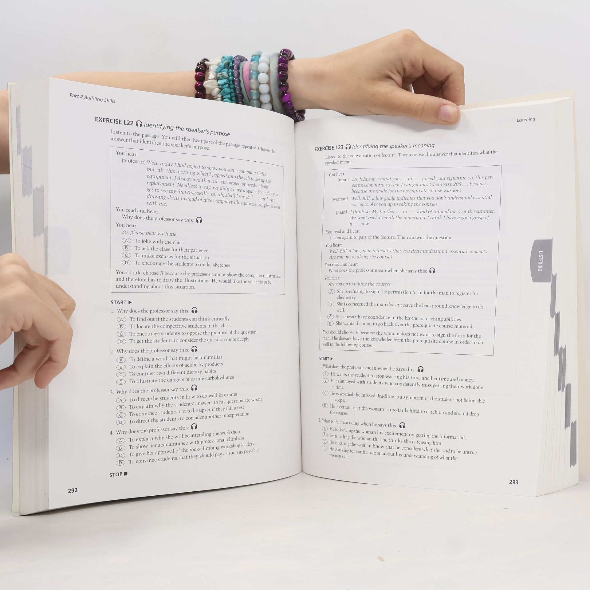 Jolene Gear Cambridge preparation for the TOEFL test