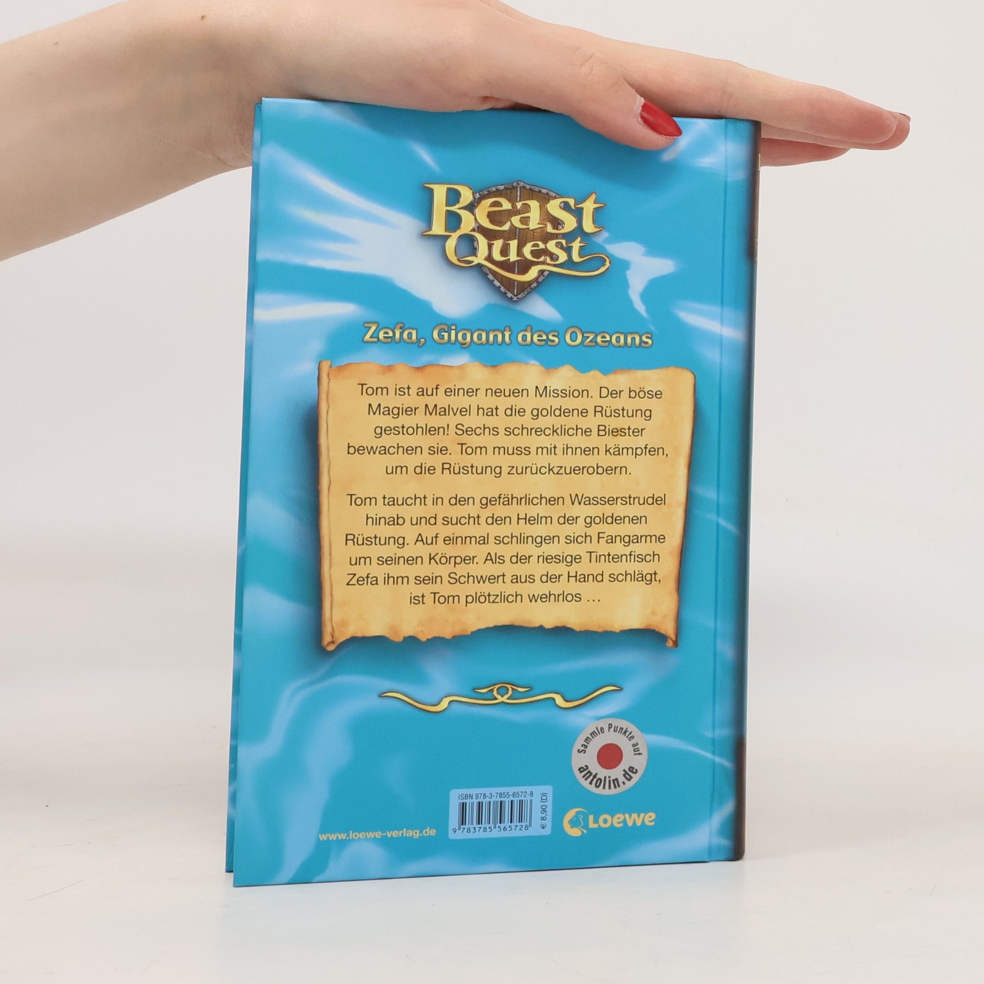 Adam Blade Beast Quest 7 - Zefa, Gigant des Ozeans