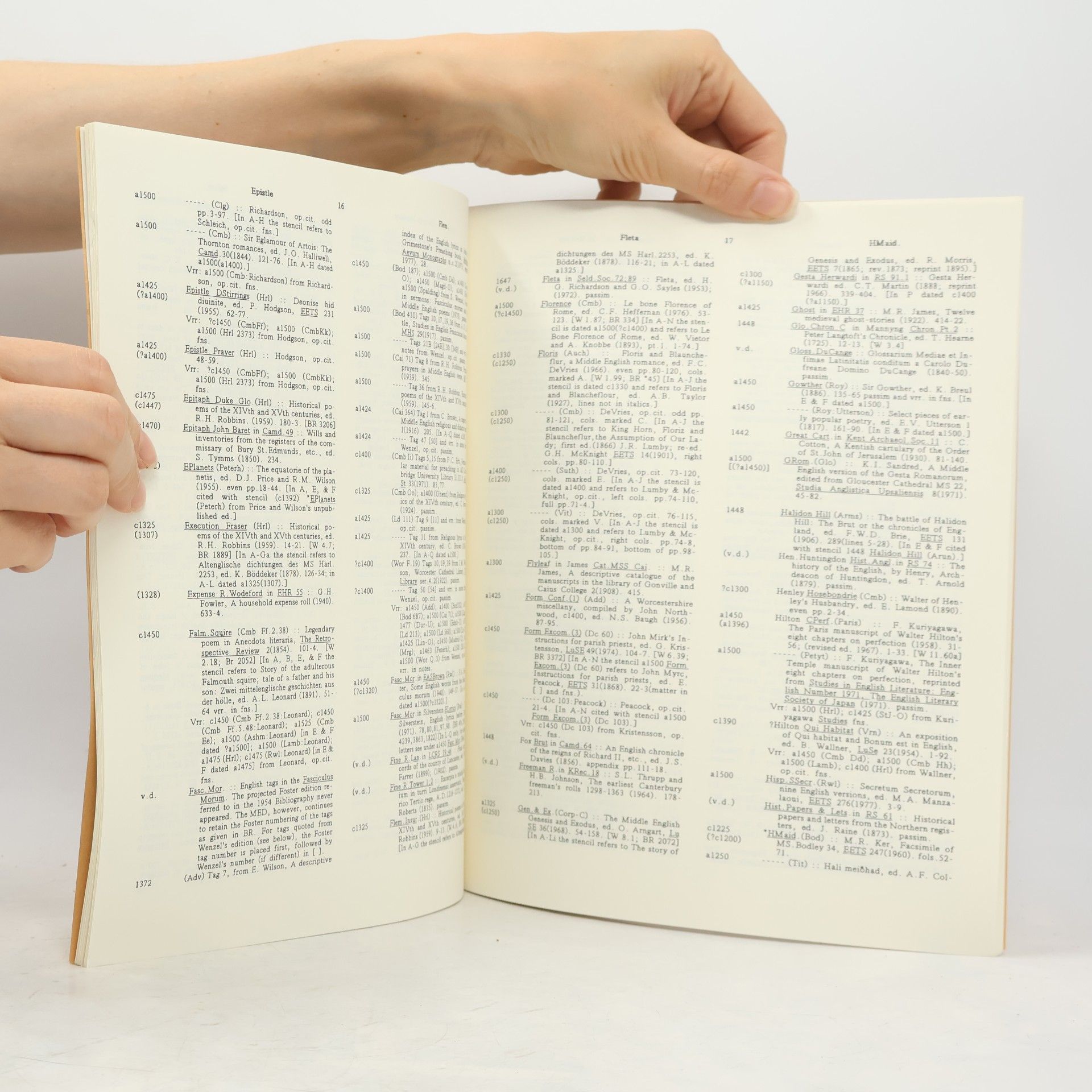 Robert E. Lewis Middle English Dictionary Plan and Bibliography, Supplement I