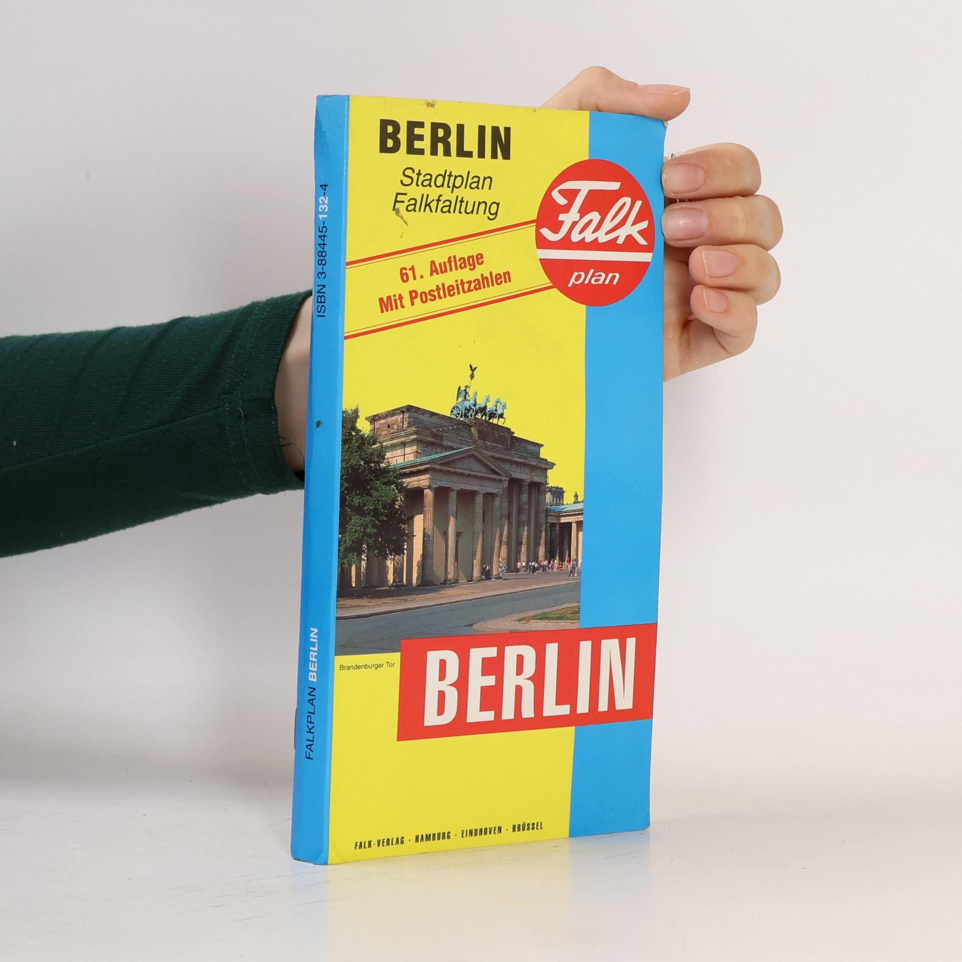 Kolektív autorov Berlin. Stadtplan patentgefaltet