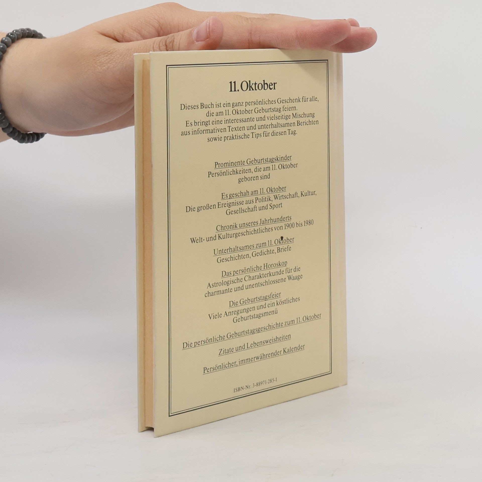 Unknown Author Das persönliche Geburtstagsbuch