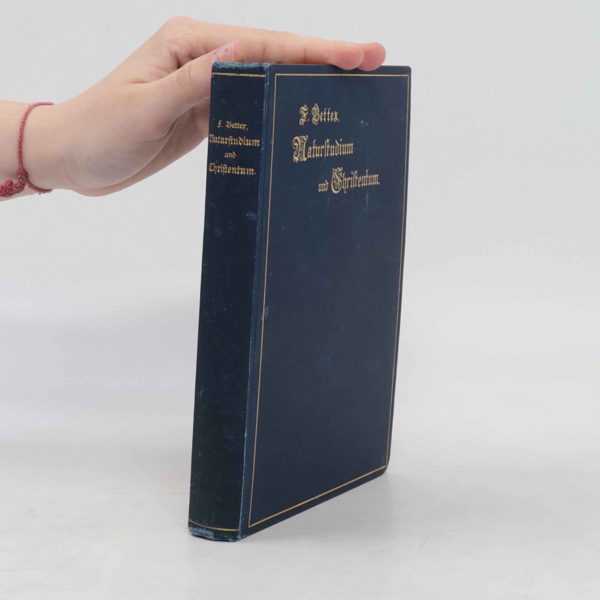 Frédéric Bettex Naturstudium und Christentum