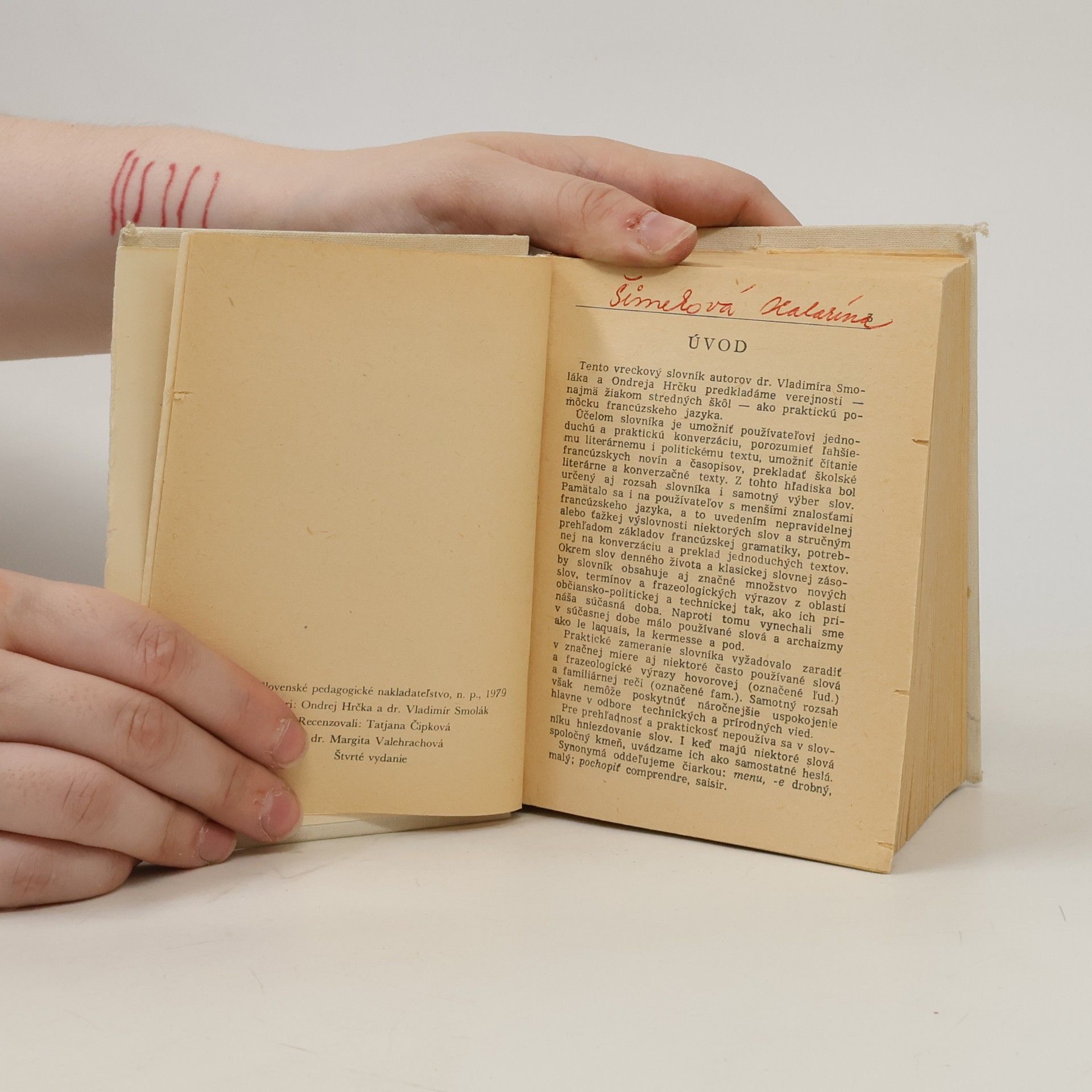 Collectif d'auteurs Vreckový slovník francúzsko-slovenský slovensko-francúzsky