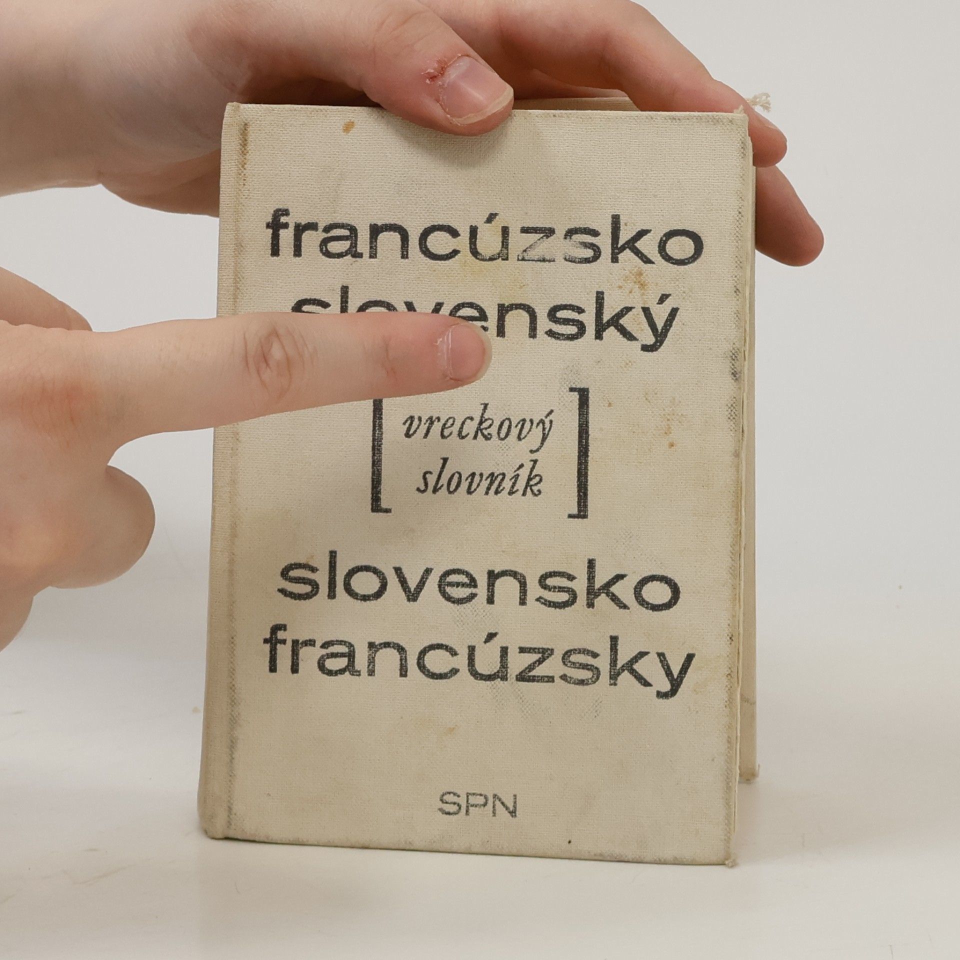 Collectif d'auteurs Vreckový slovník francúzsko-slovenský slovensko-francúzsky