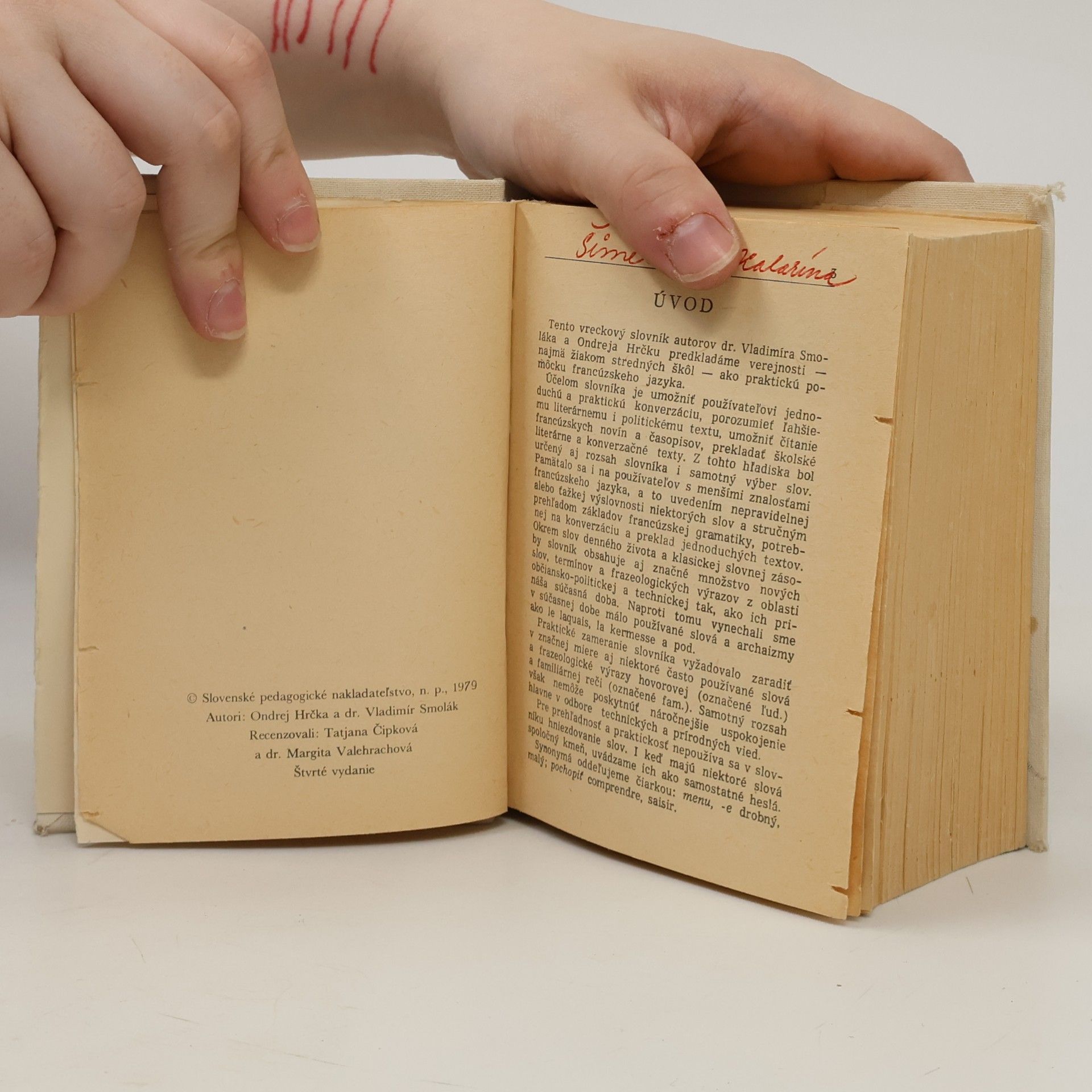 Collectif d'auteurs Vreckový slovník francúzsko-slovenský slovensko-francúzsky