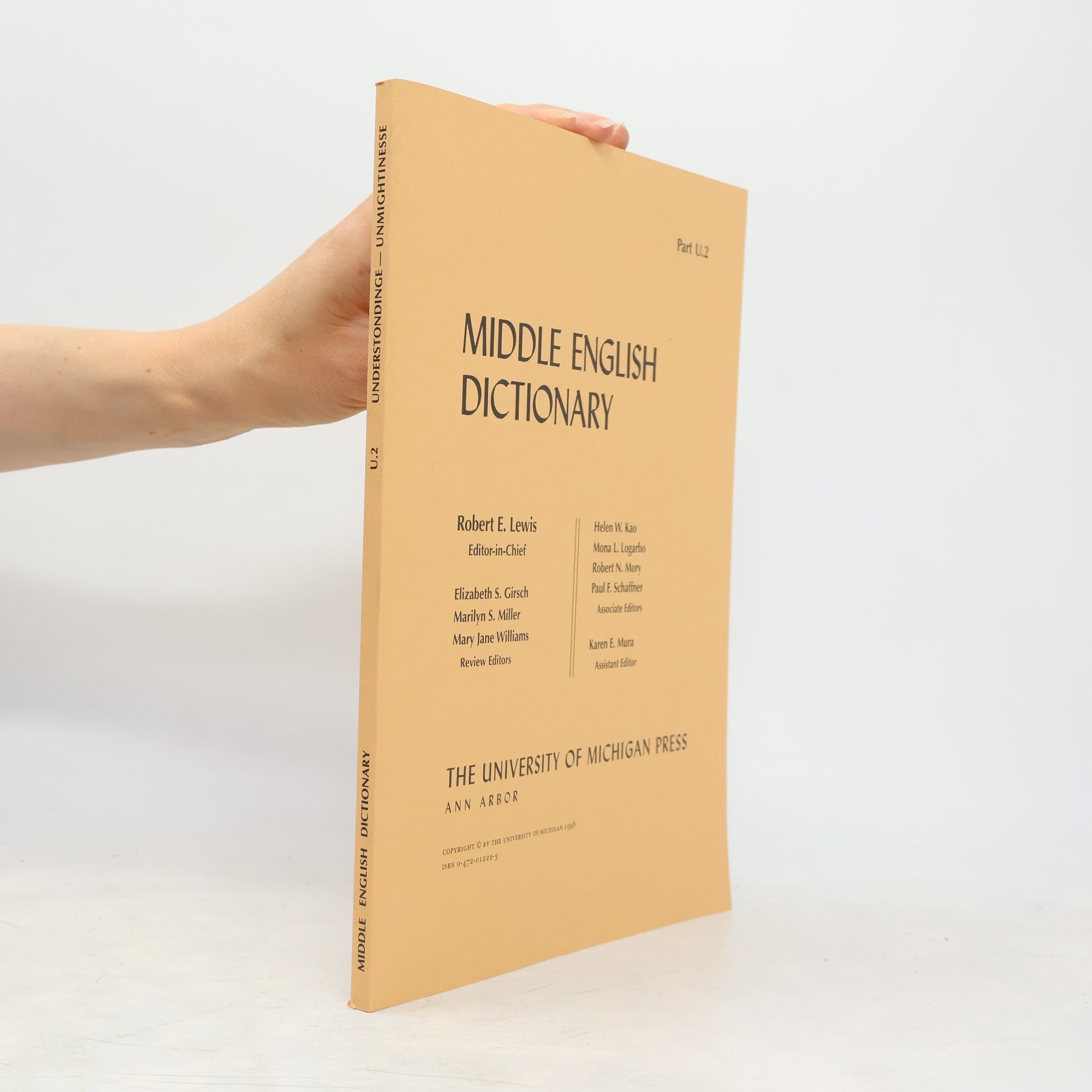 Karen E. Mura Middle English Dictionary