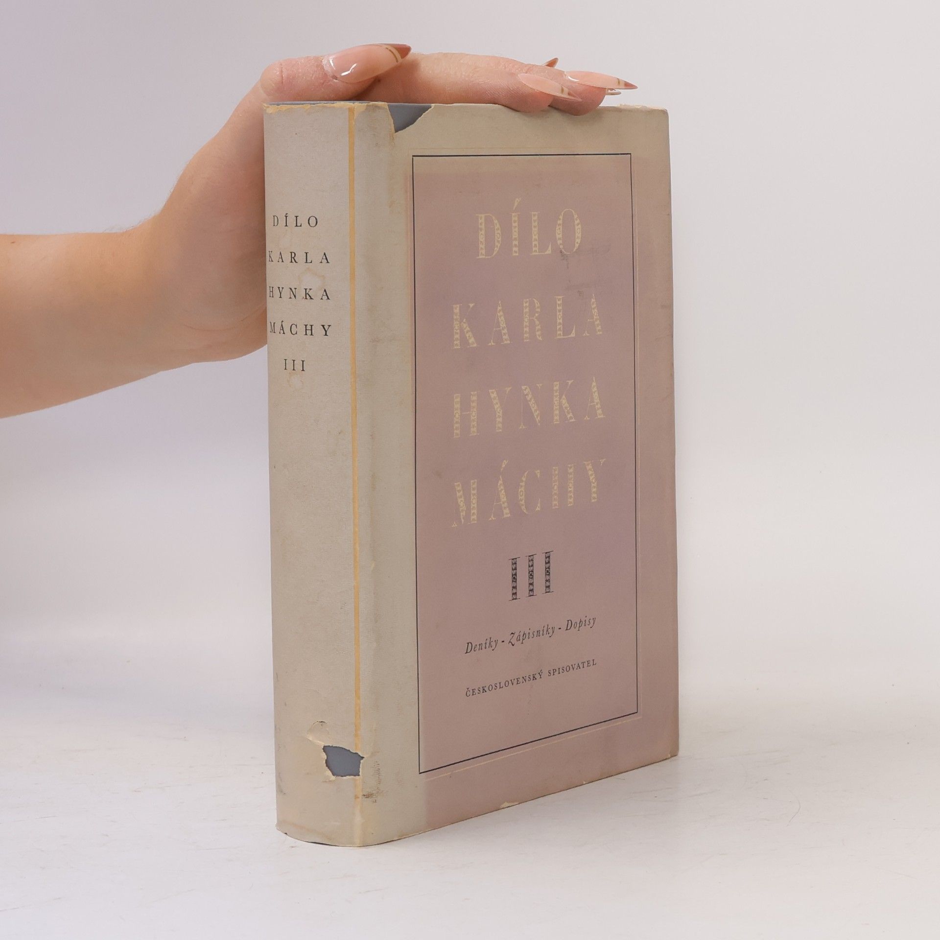 Karel Hynek Mácha Dílo Karla Hynka Máchy III