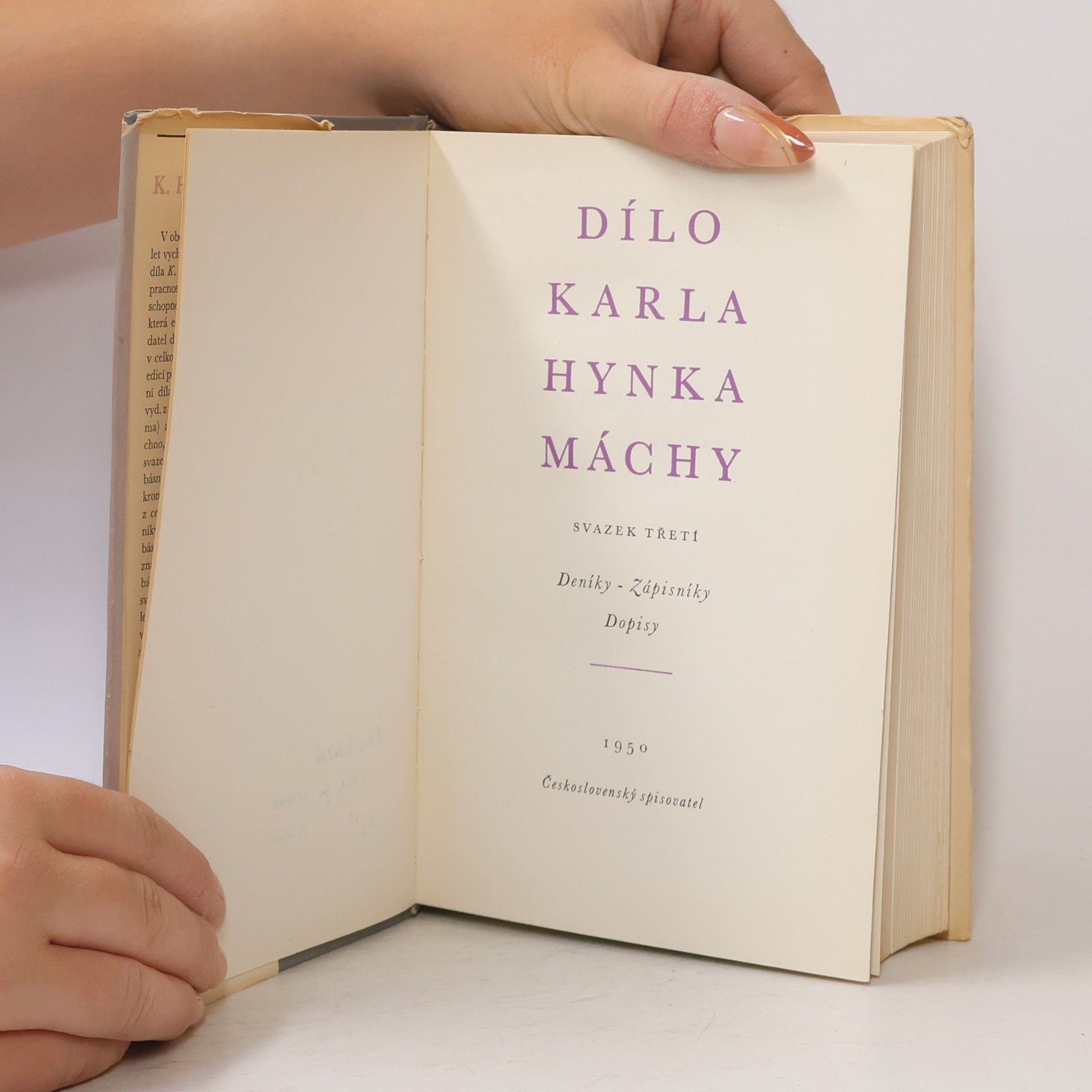 Karel Hynek Mácha Dílo Karla Hynka Máchy III