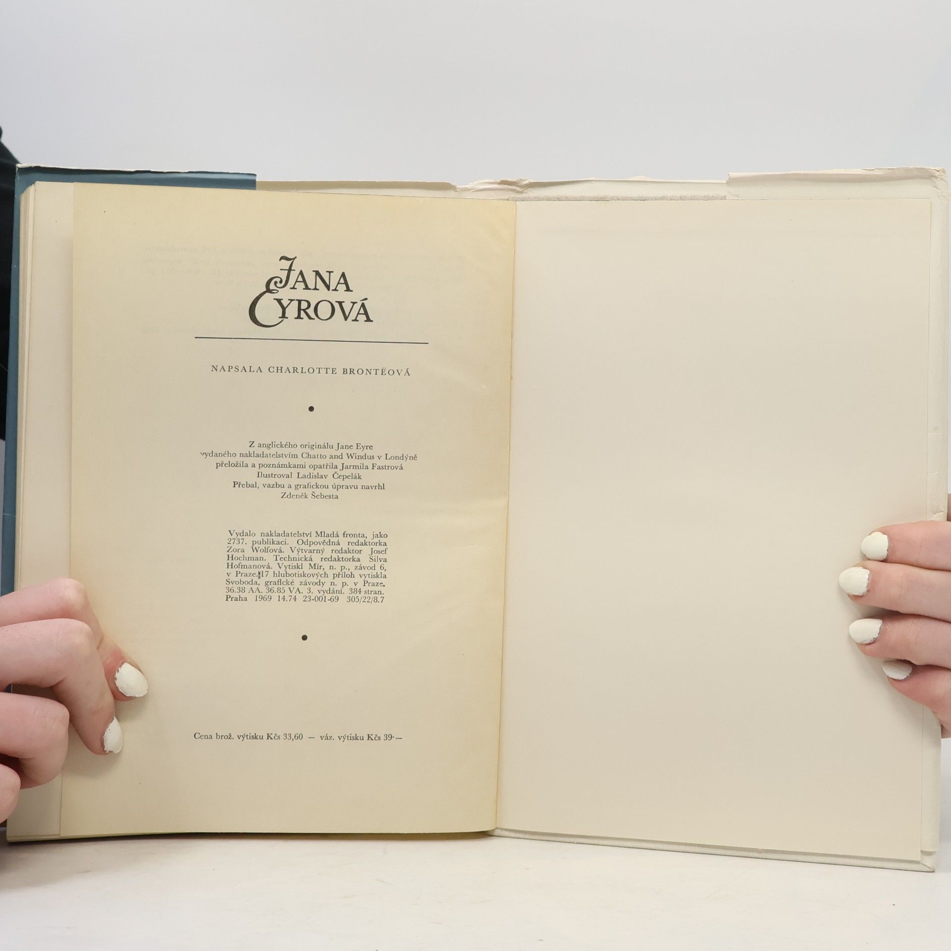Charlotte Brontë Jana Eyrová