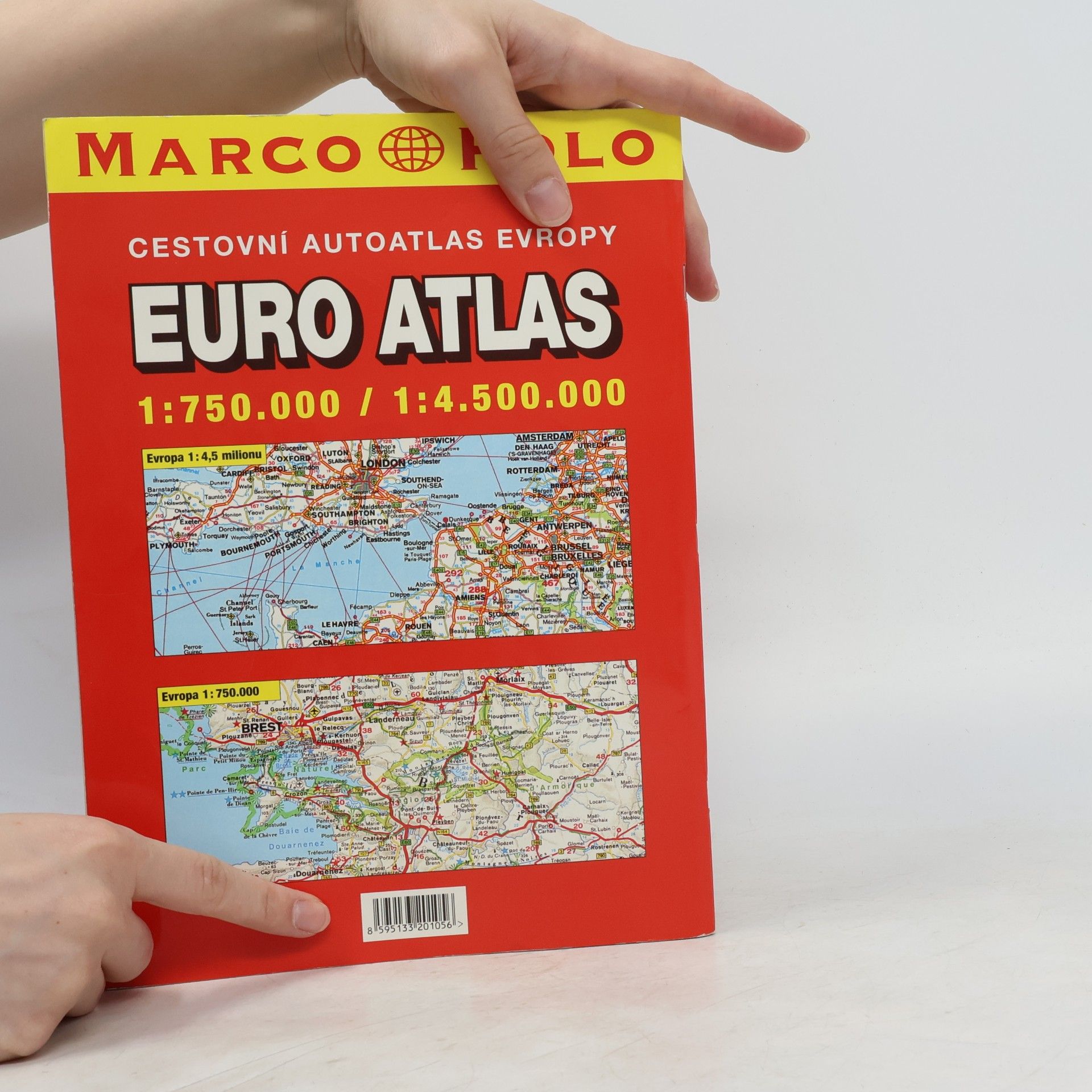 Autorenkollektiv Euro atlas 1:750.000