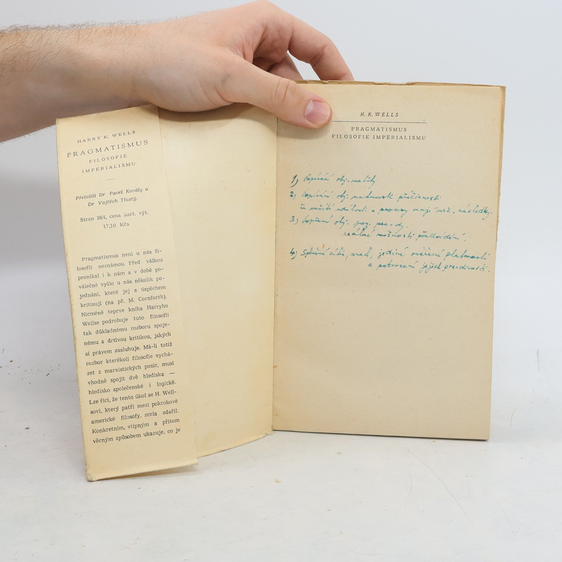 Harry K. Wells Pragmatismus : filosofie imperialismu