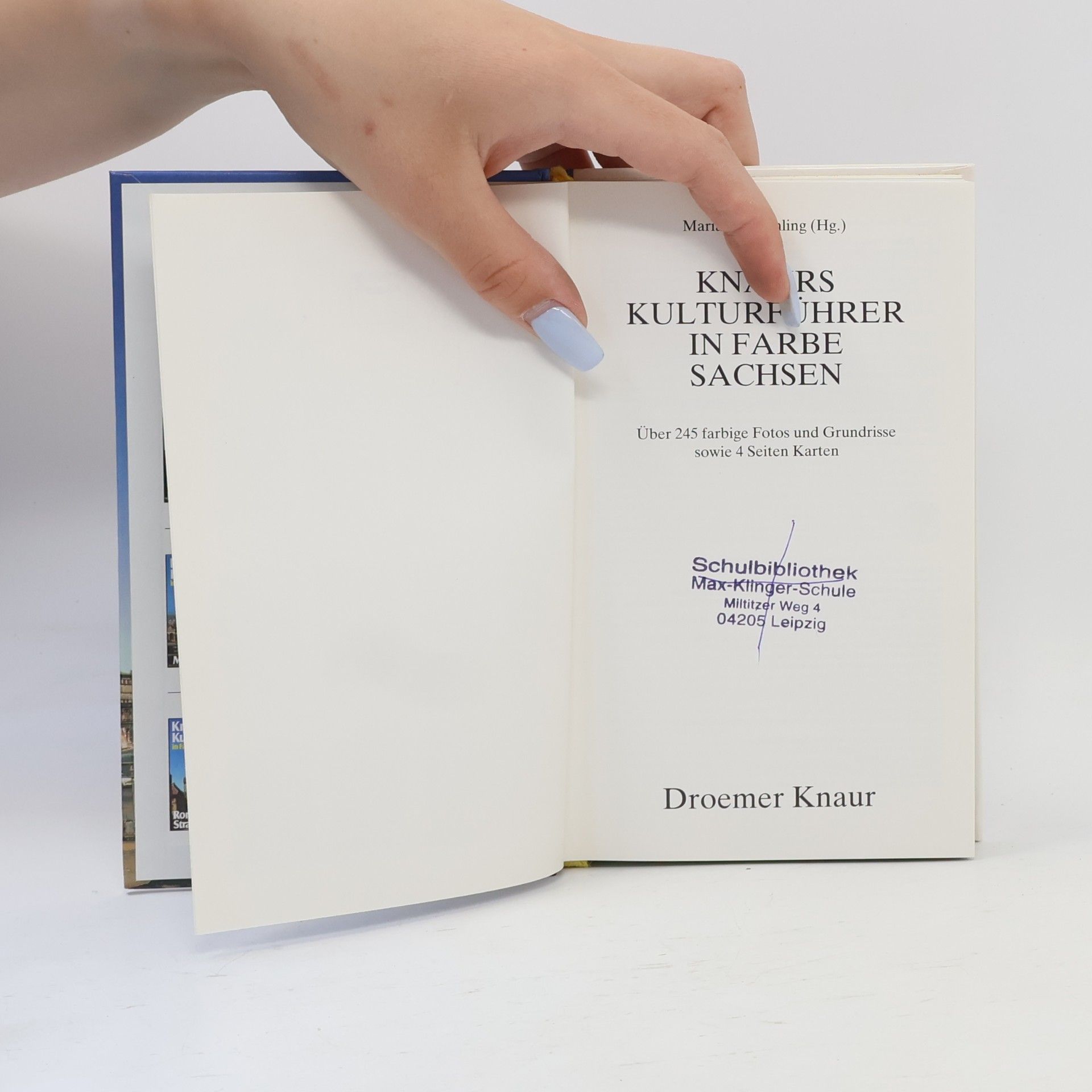 Marianne Mehling Knaurs Kulturführer in Farbe Sachsen