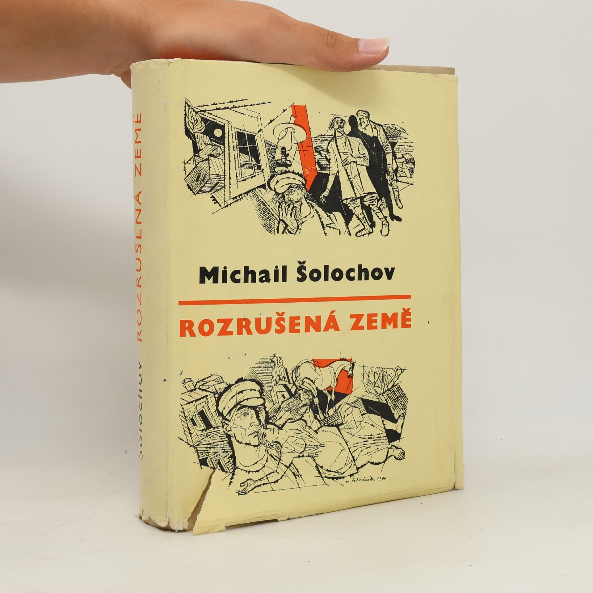 Michail Aleksandrovič Šolochov Rozrušená země