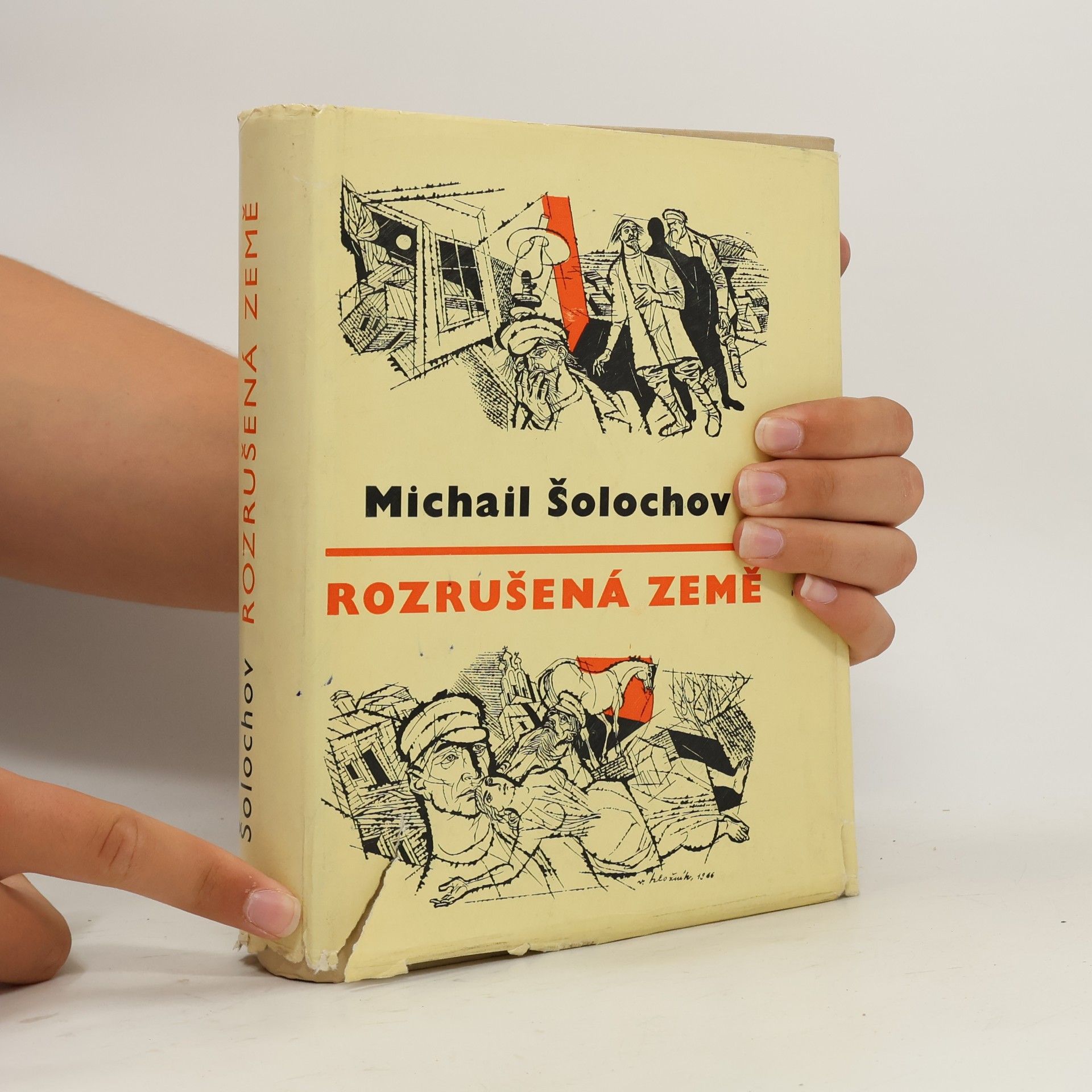 Michail Aleksandrovič Šolochov Rozrušená země