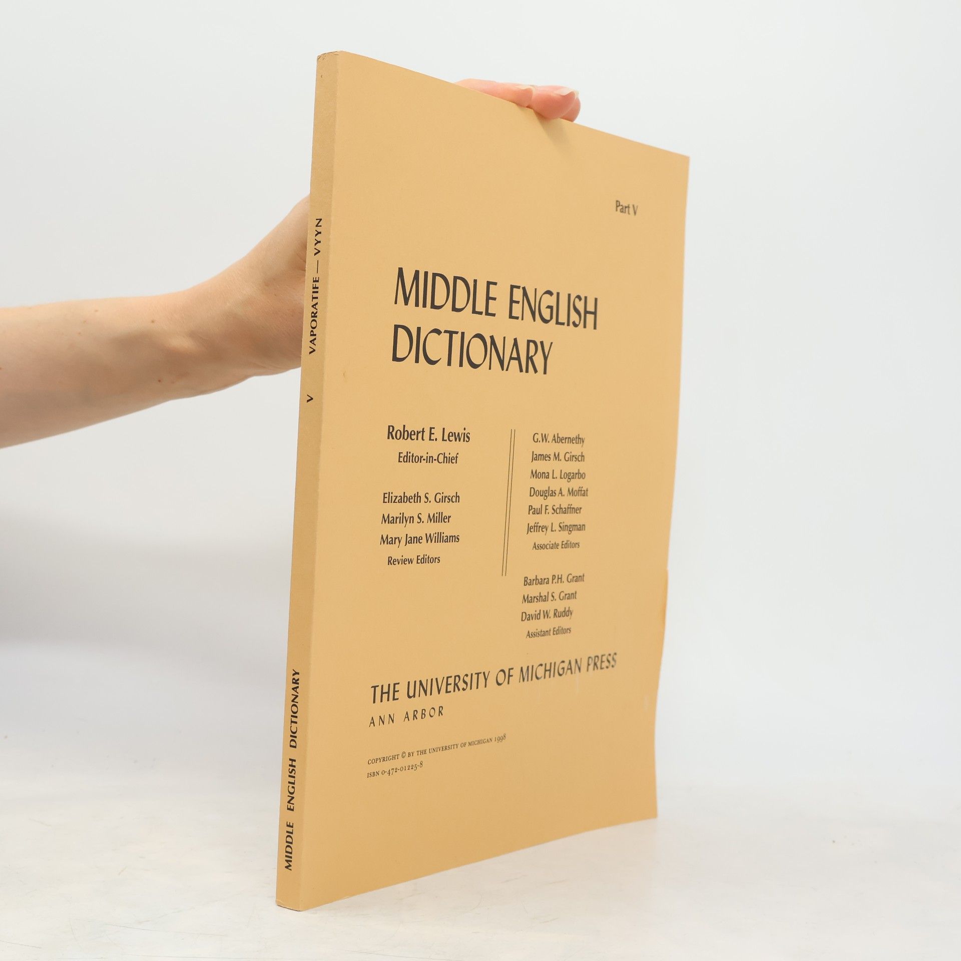 Middle English Dictionary