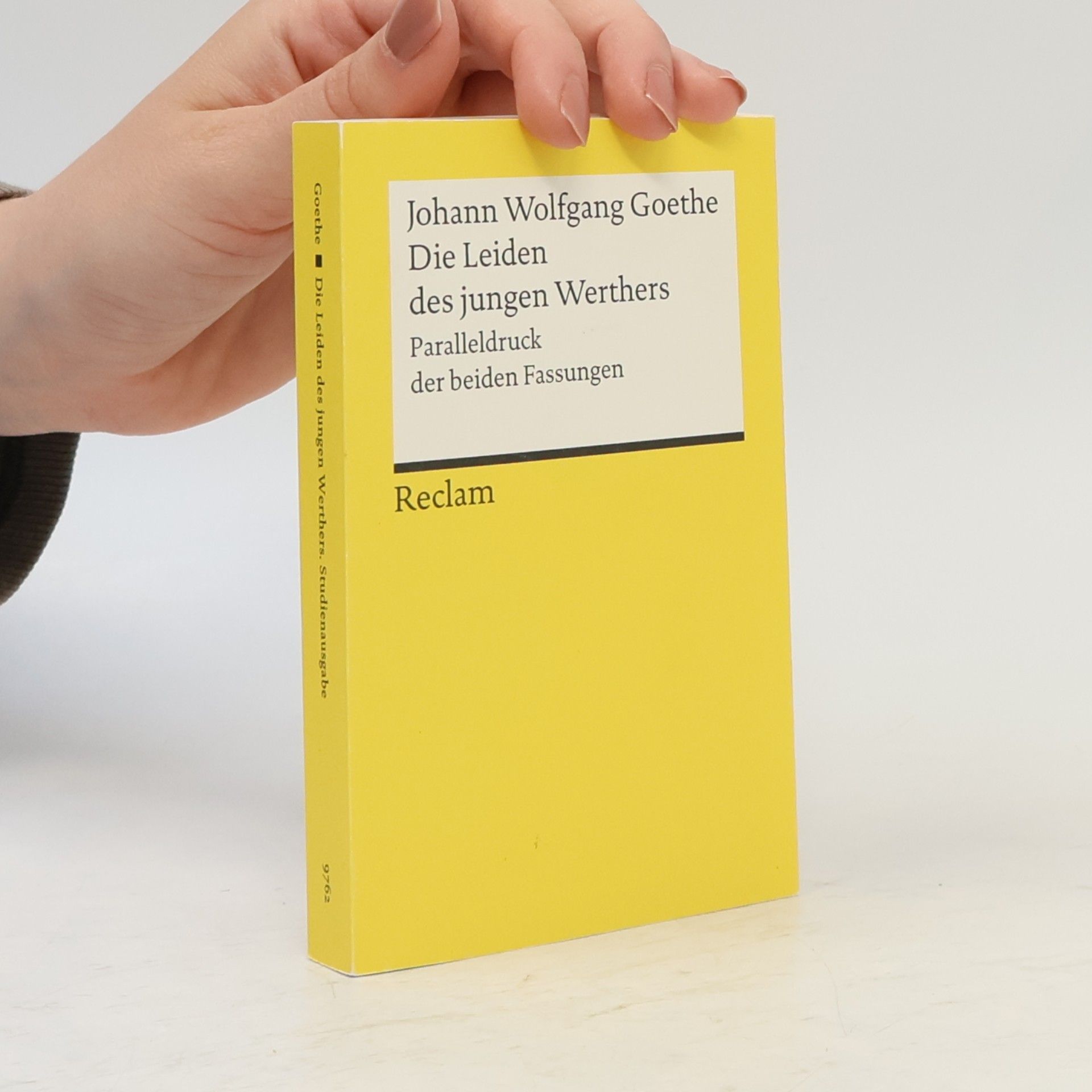 Johann Wolfgang von Goethe Die Leiden des jungen Werthers