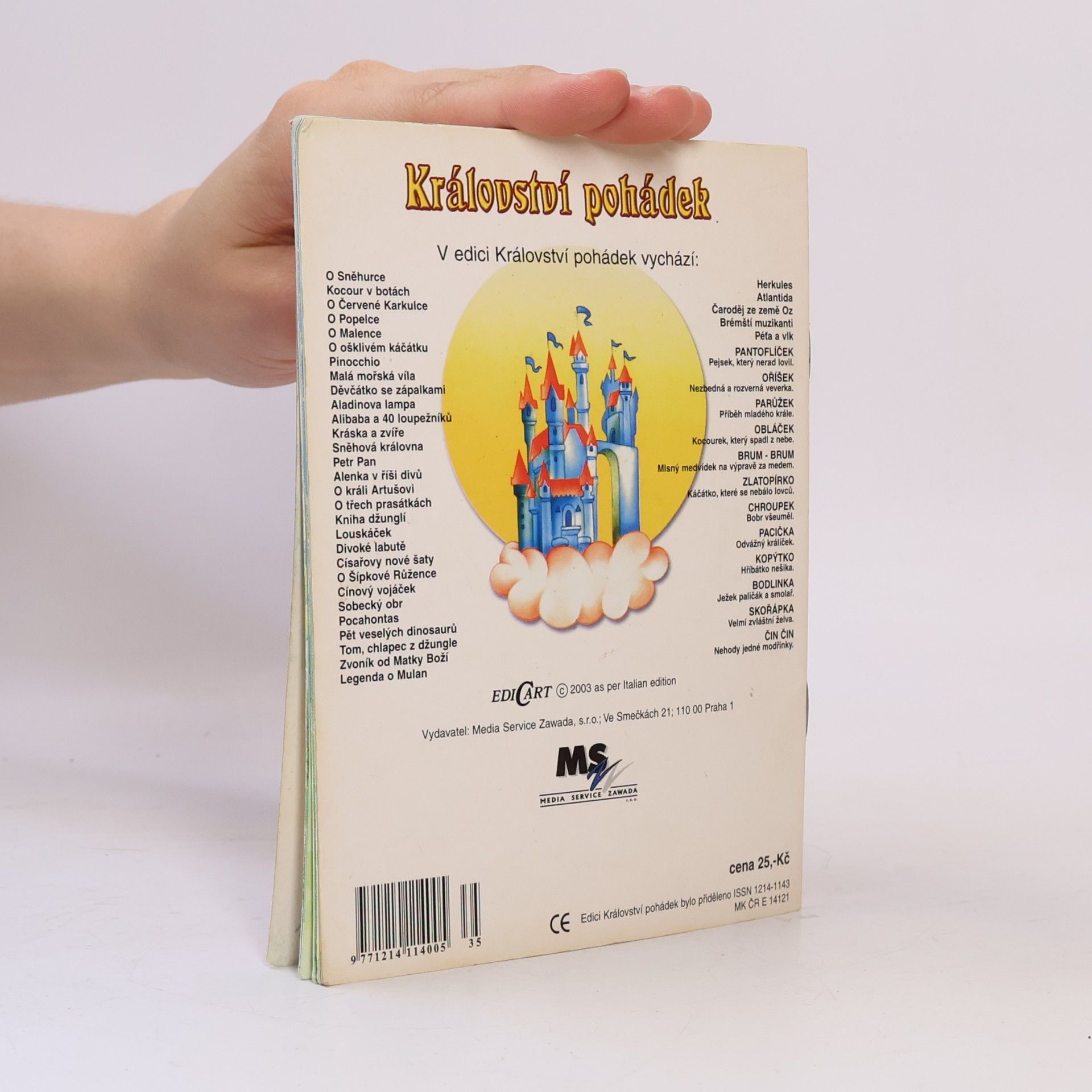 Kolektív autorov Království pohádek 35. Pantoflíček. Pejsek, který nerad lovil